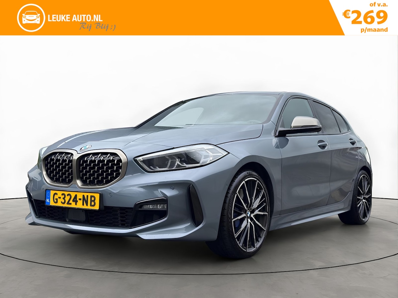 BMW 1-serie - 118i 140PK M-Sport Plus Shadow Schaalstoelen Dode-Hoek Keyless - AutoWereld.nl