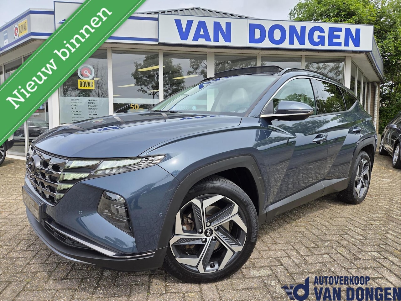 Hyundai Tucson - 1.6 T-GDI HEV Premium Sky | Full Hybrid | Trekhaak / Full Option / Pano - AutoWereld.nl