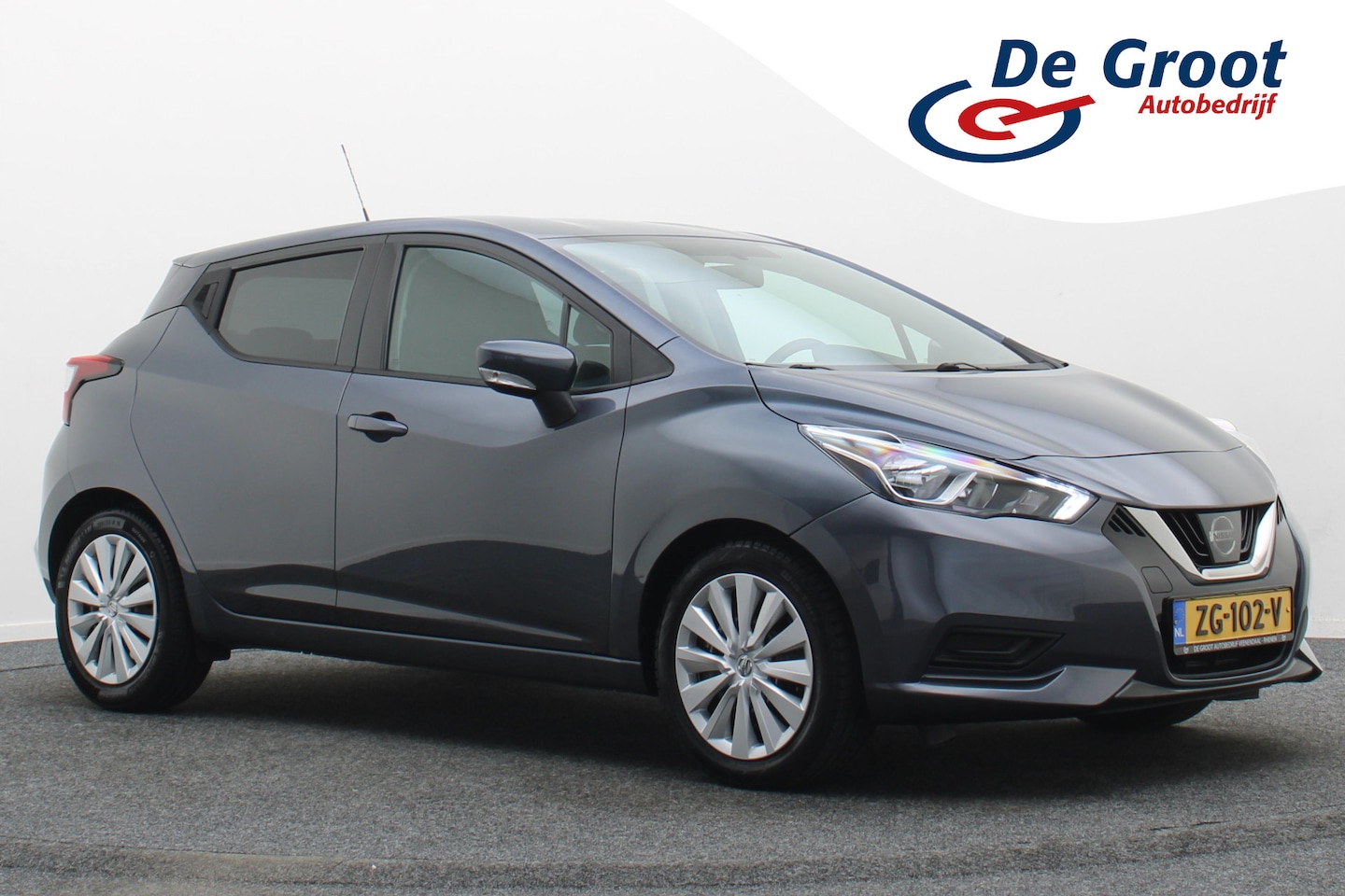 Nissan Micra - 1.0 IG-T Acenta Cruise, Apple Carplay, DAB, Airco - AutoWereld.nl