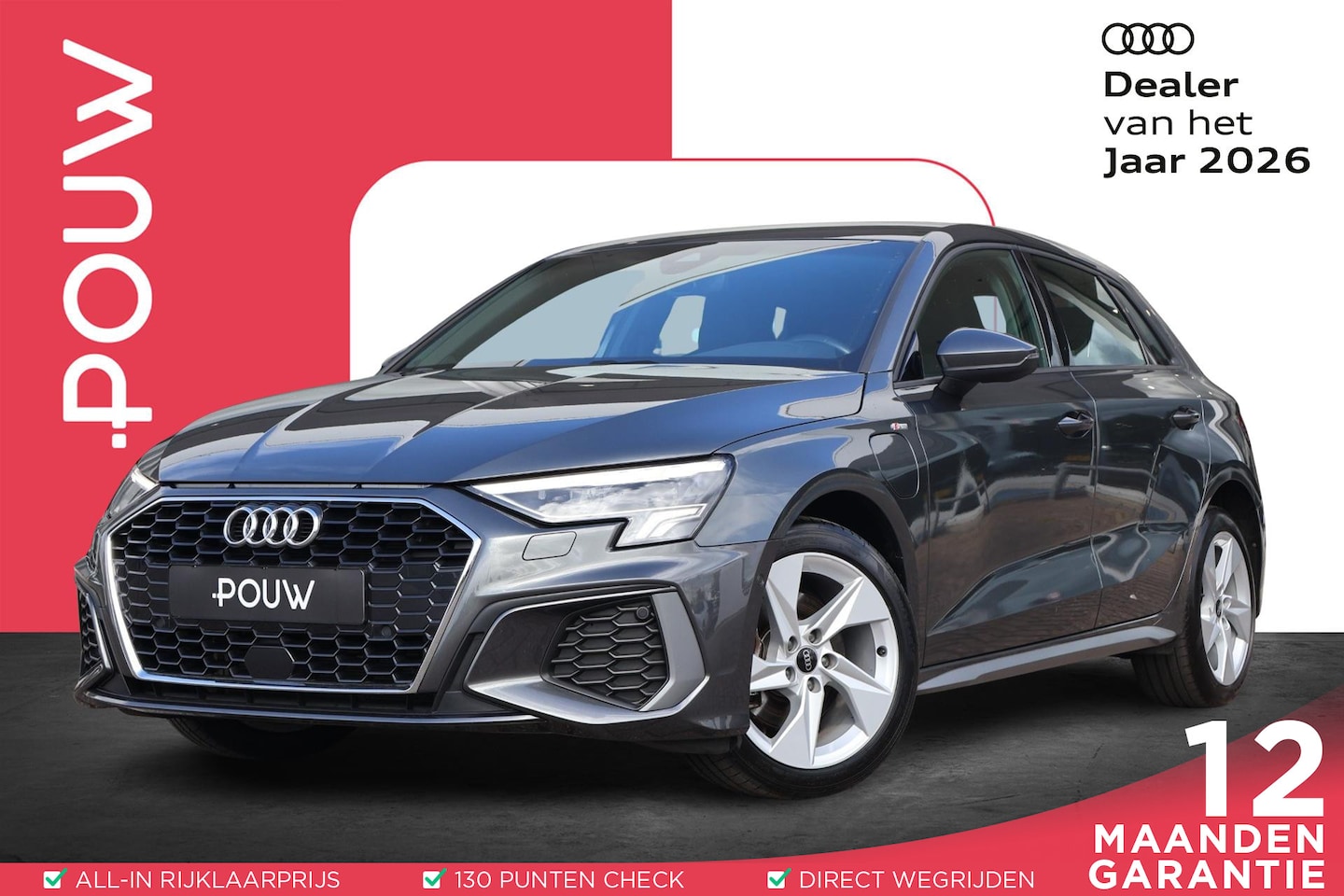 Audi A3 Sportback - 40 TFSI e 204pk Edition S-line | SoH 97% | Trekhaak | Leder | Navigatie | PDC - AutoWereld.nl