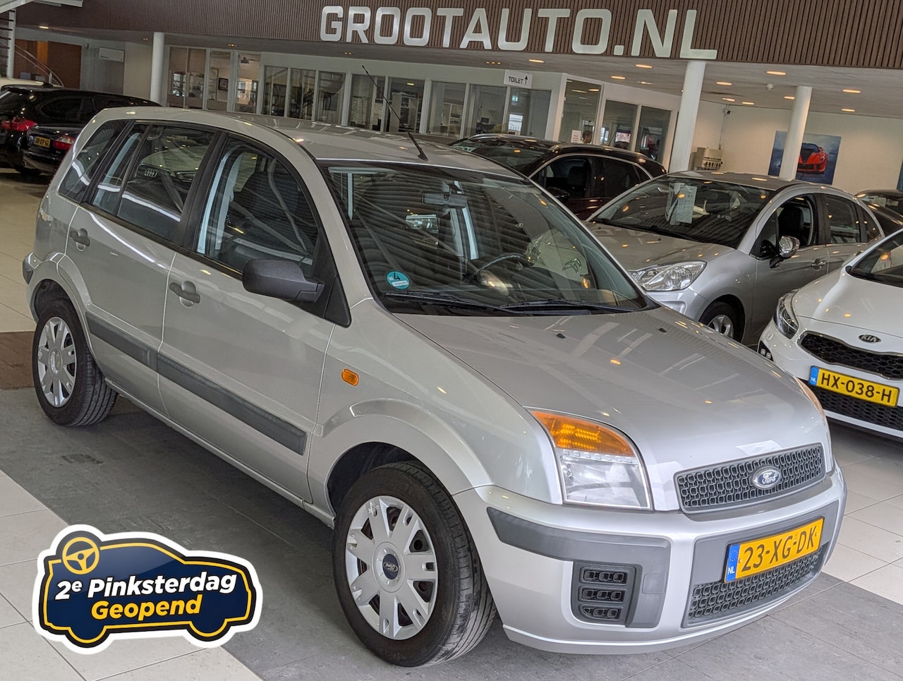 Ford Fusion - 1.4-16V Champion Airco, Stuurbekrachtiging - AutoWereld.nl