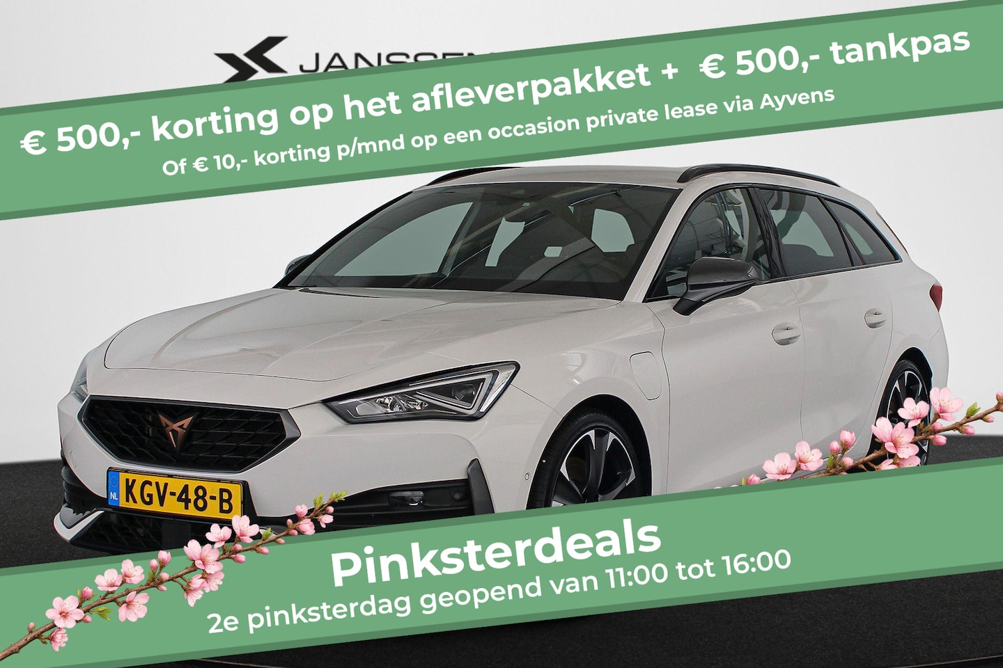 CUPRA Leon Sportstourer - 1.4 e-Hybrid VZ Adrenaline Achteruitrijcamera Apple CarPlay Stoel-Stuurverwarming - AutoWereld.nl