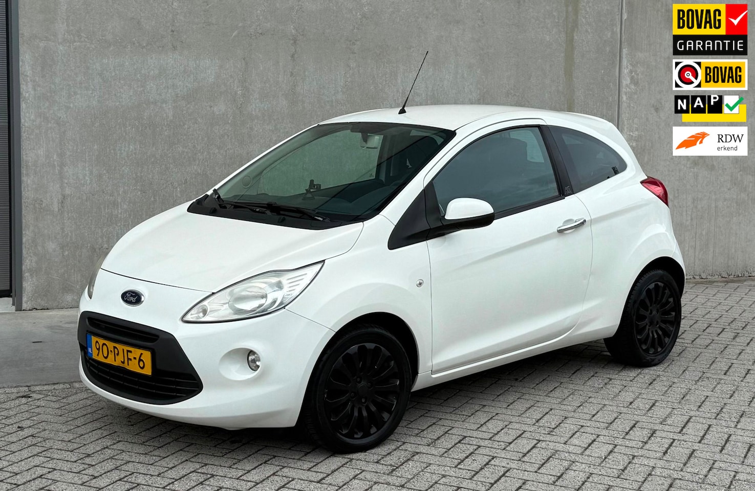 Ford Ka - 1.2 Titanium X start/stop 2011 Wit NAP|3E EIG|AIRCO - AutoWereld.nl