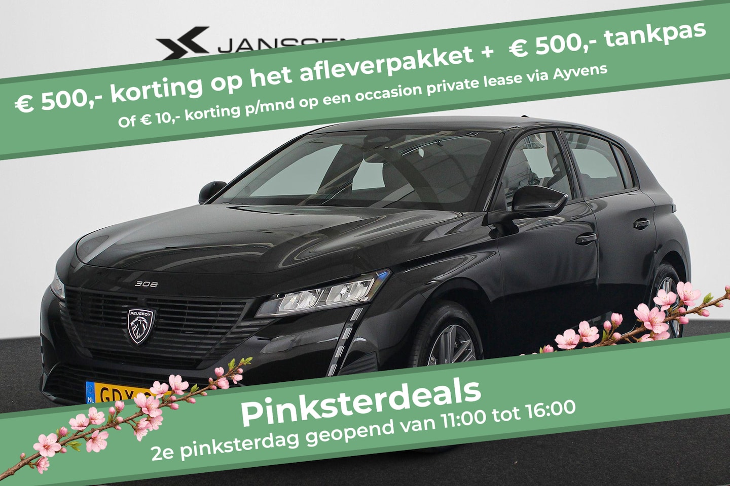 Peugeot 308 - 1.2 Hybrid 136 e-DCS6 Active Pack Business Apple CarPlay - AutoWereld.nl