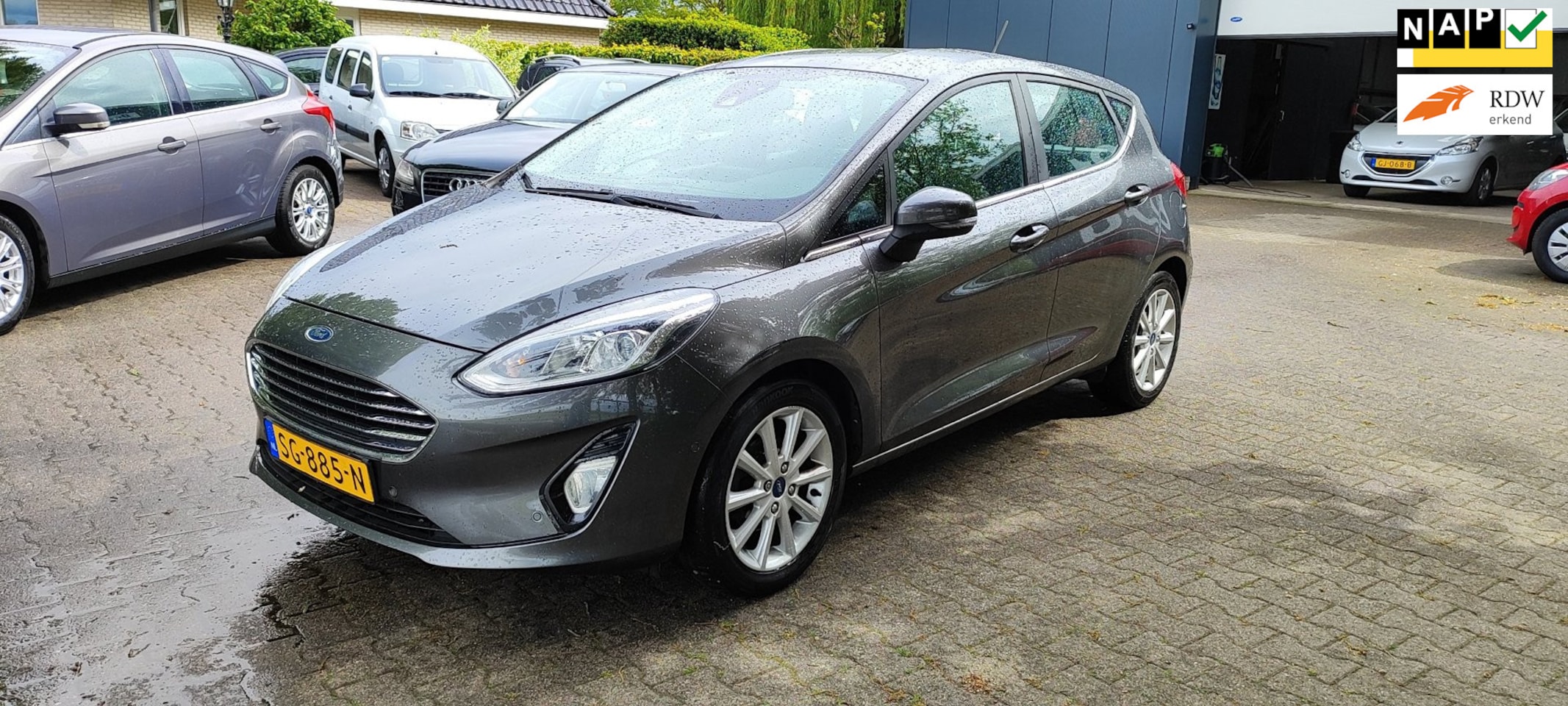 Ford Fiesta - 1.0 EcoBoost Titanium bj 2018 airco/navi - AutoWereld.nl