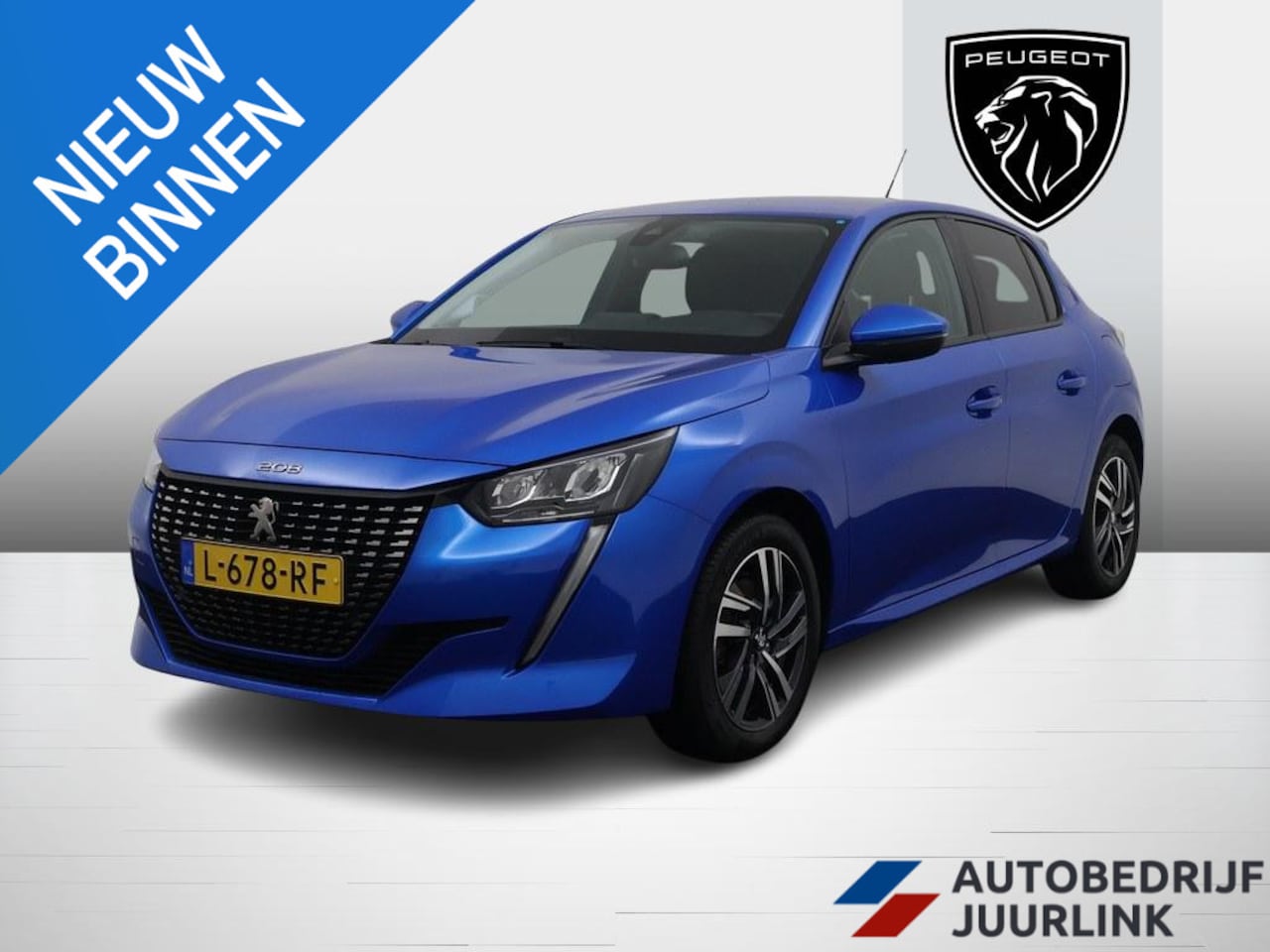 Peugeot 208 - 1.2T Automaat Allure Nav/Ecc/Keyless/Cruise/Led/ El.Pakket - AutoWereld.nl