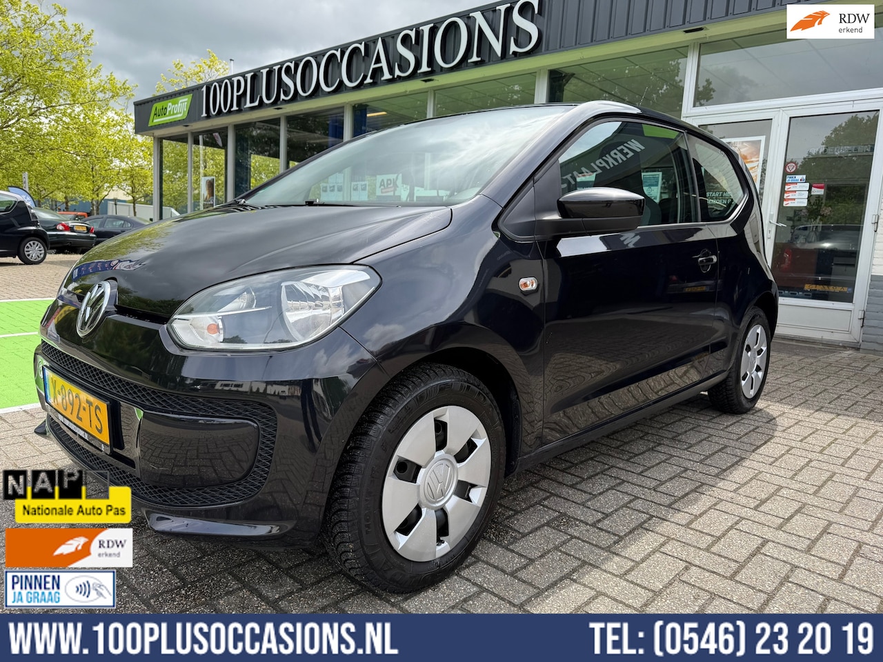 Volkswagen Up! - 1.0 move up! BlueMotion | Kleine beurt | Airco | Zeer xuinig | - AutoWereld.nl
