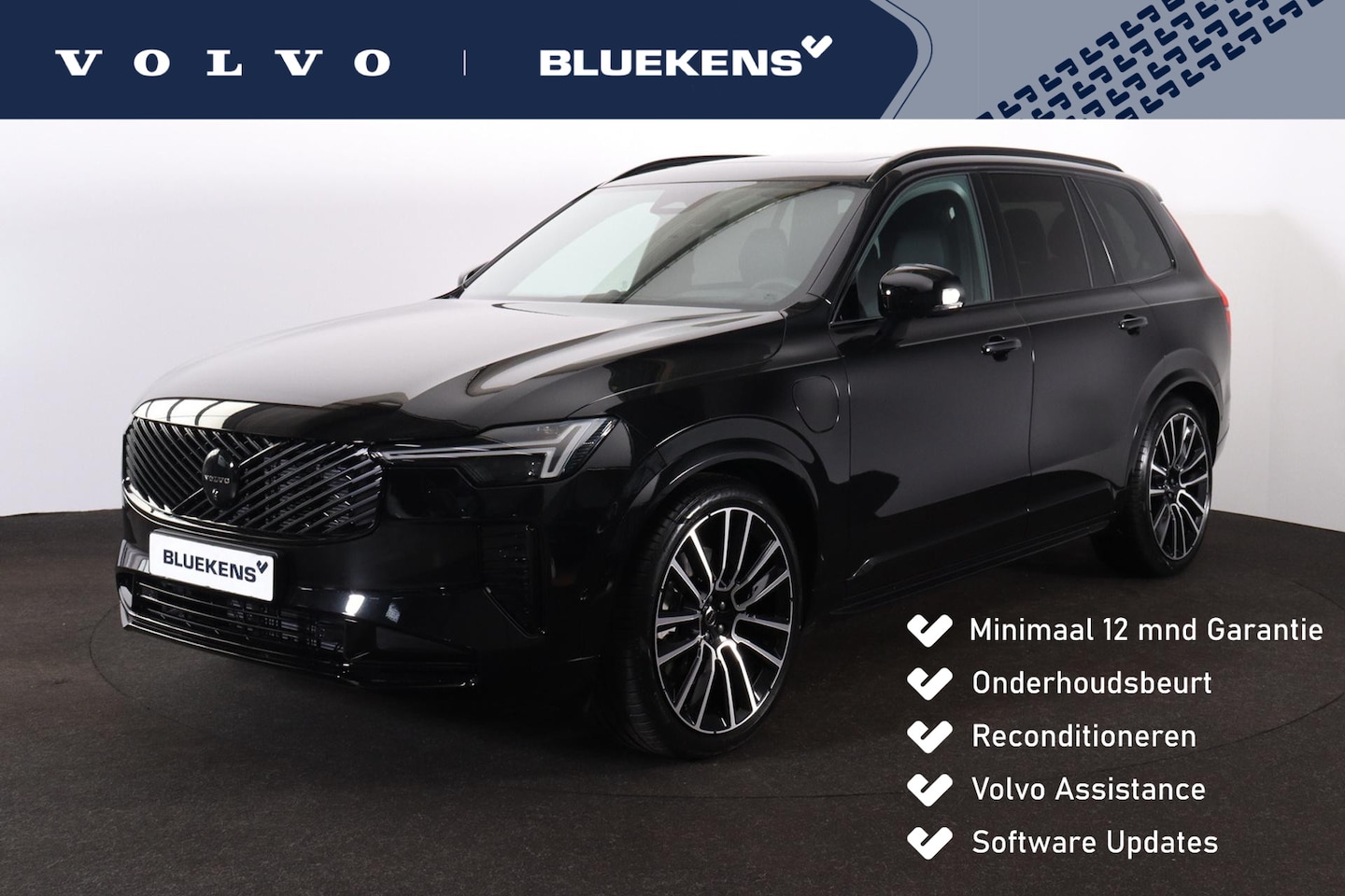 Volvo XC90 - T8 Recharge AWD Ultra Black Ed. Exec. - Luchtvering - Panorama/schuifdak - IntelliSafe Ass - AutoWereld.nl