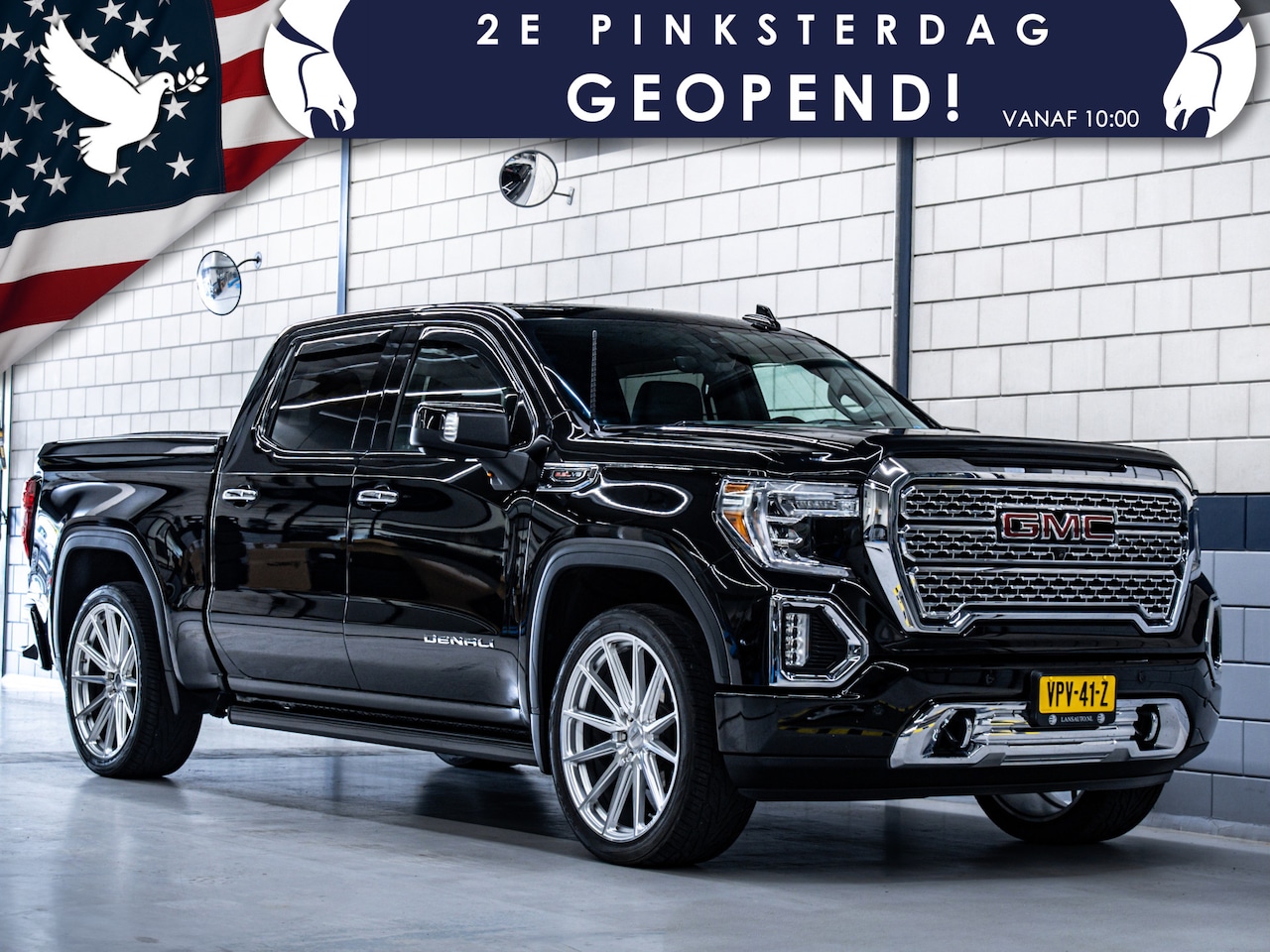 GMC Sierra - Denali | 24" Vossen Wheels | Eerste eigenaar | Prins LPG - AutoWereld.nl
