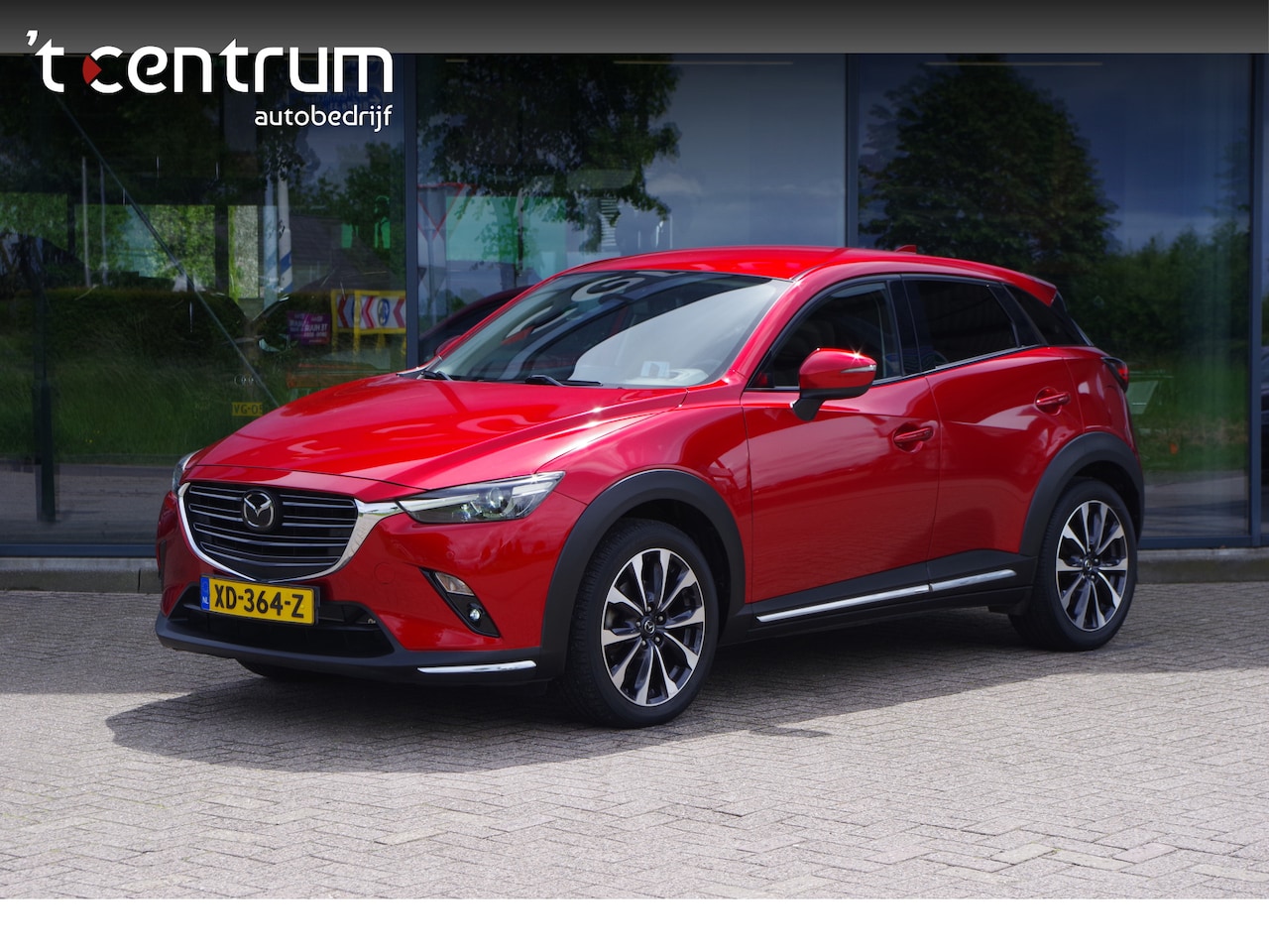 Mazda CX-3 - 2.0 SkyActiv-G GT-M 120 PK Automaat, Cruise Control, Trekhaak, Stoelverwarming, LED, Navig - AutoWereld.nl