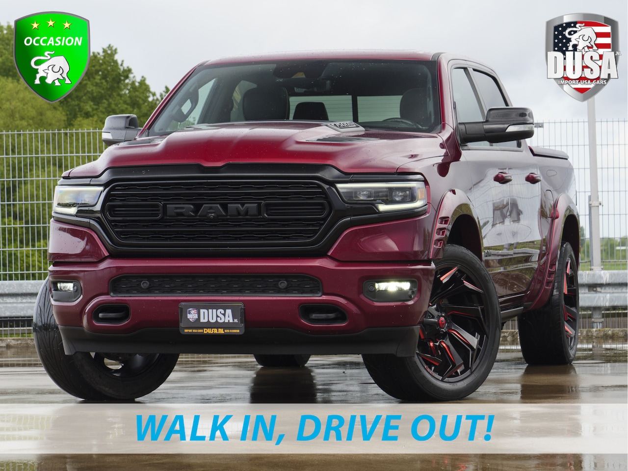 Dodge Ram 1500 - | Limited | 5.7 V8 | 4x4 | Crew Cab | Fenders | Wheels | 200L LPG Tank | Deksel | Guerrill - AutoWereld.nl