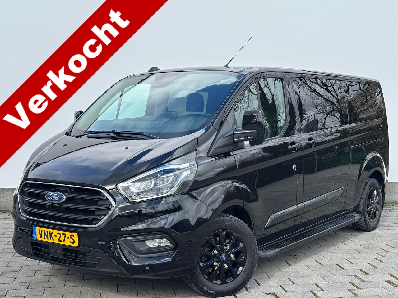 Ford Transit Custom - 320 2.0 TDCI L2H1 Platinum Edition AUT DC | Trekhaak | 100% dealer onderhouden | Leder | - AutoWereld.nl