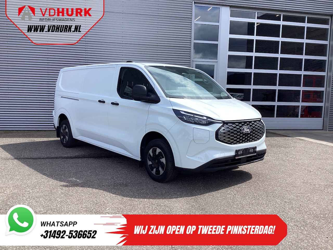 Ford Transit Custom - E-Transit 71 kWh L2 360 km WLTP Garantie t/m 2028/ LED/ Snellader/ Standkachel/ Stoelverw. - AutoWereld.nl