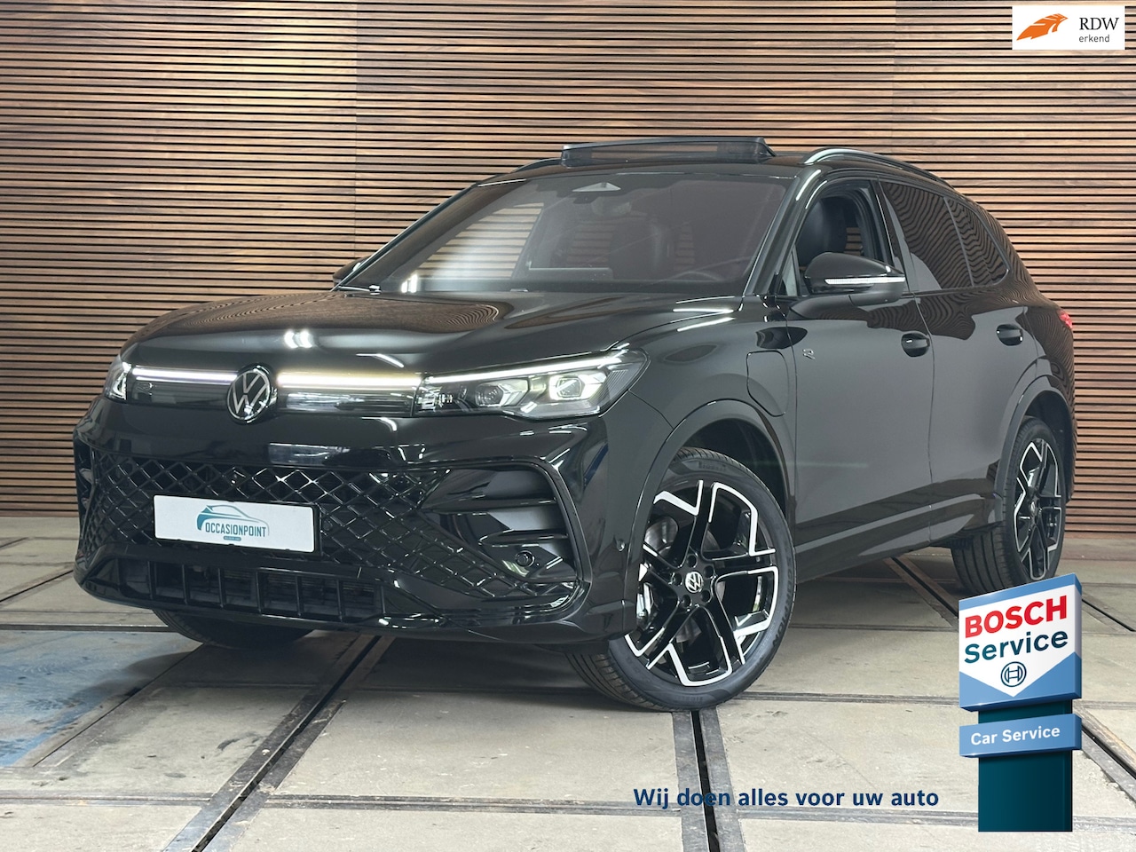 Volkswagen Tiguan - 1.5 eHybrid R-Line Edition | Verl. Fabr. garantie tm 2030 | 272 PK | IQ.Light HD | Pano | - AutoWereld.nl