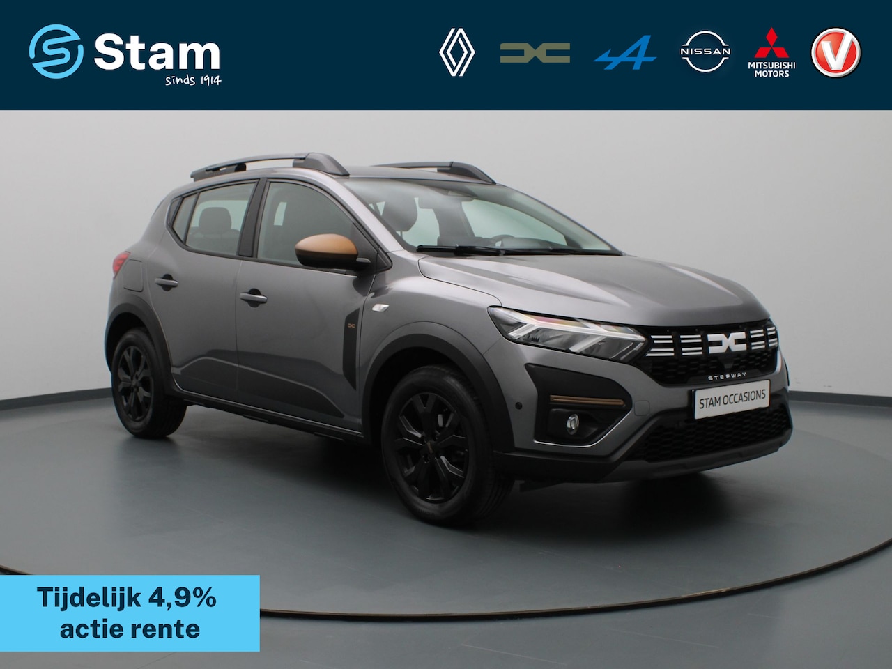 Dacia Sandero Stepway - TCe ECO-G Up&Go 90pk Camera | Cruise | Navi | Parkeersens. v+a | Stoelverw. - AutoWereld.nl