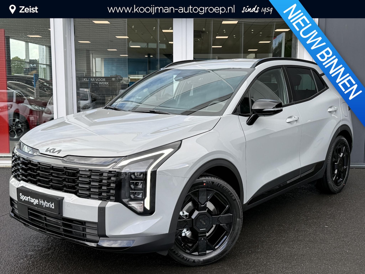 Kia Sportage - 1.6 T-GDi Plug-in Hybrid Black Edition | Elektrische voorstoelen | Suède/leder zwart | Sto - AutoWereld.nl