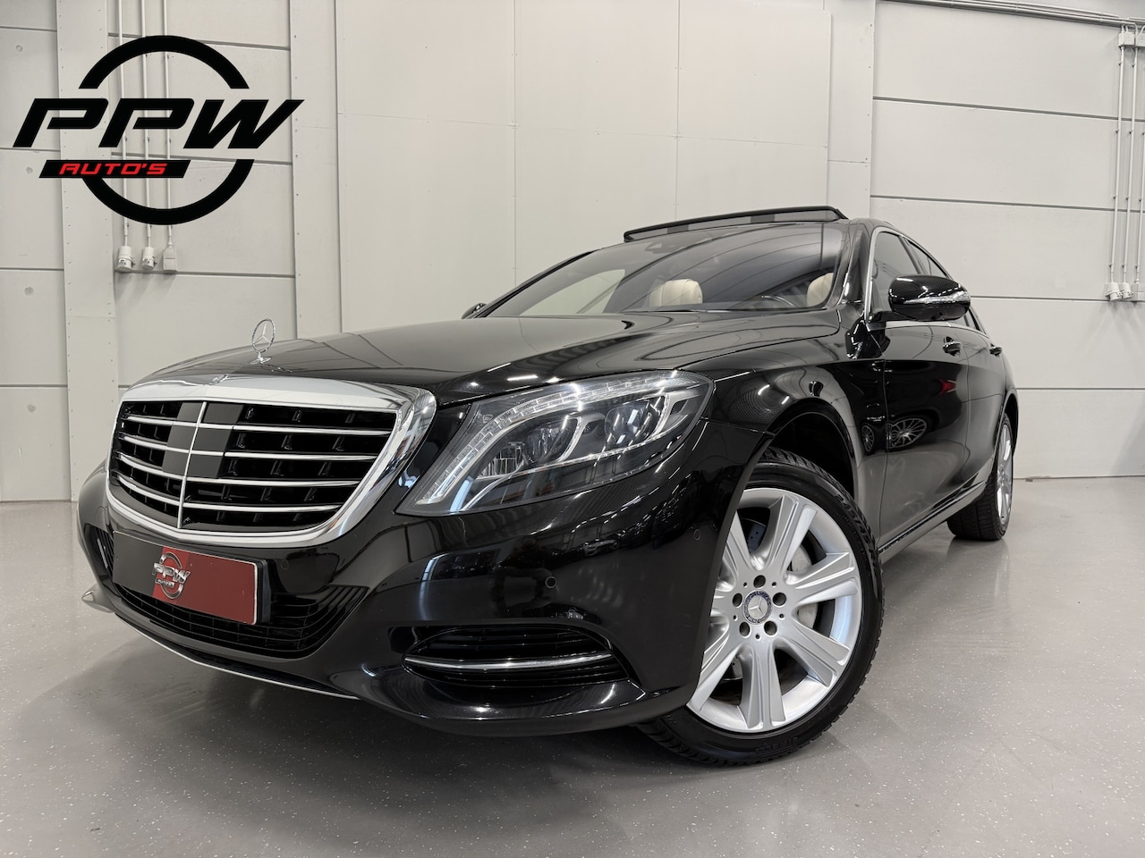 Mercedes-Benz S-klasse - 500 4Matic Prestige Plus PANO/BURMESTER/NAPPA-LEER/SOFT-CLOSE/360CAMERA/VENTILATIE/LUCHTVE - AutoWereld.nl