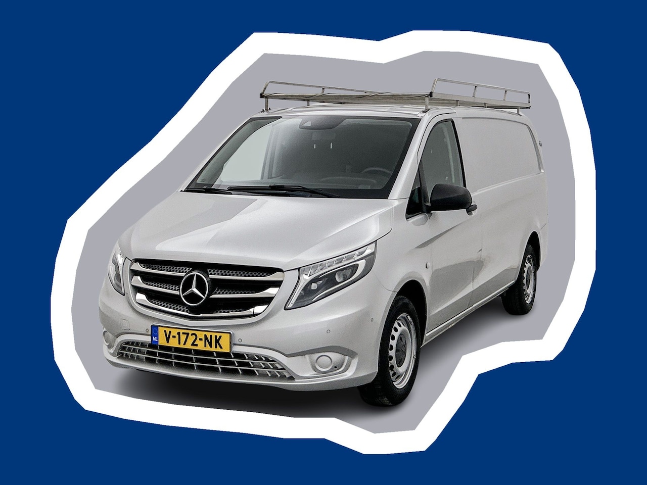 Mercedes-Benz Vito - 114 CDI Lang Automaat Led Navigatie Imperiaal Camera Trekhaak - AutoWereld.nl