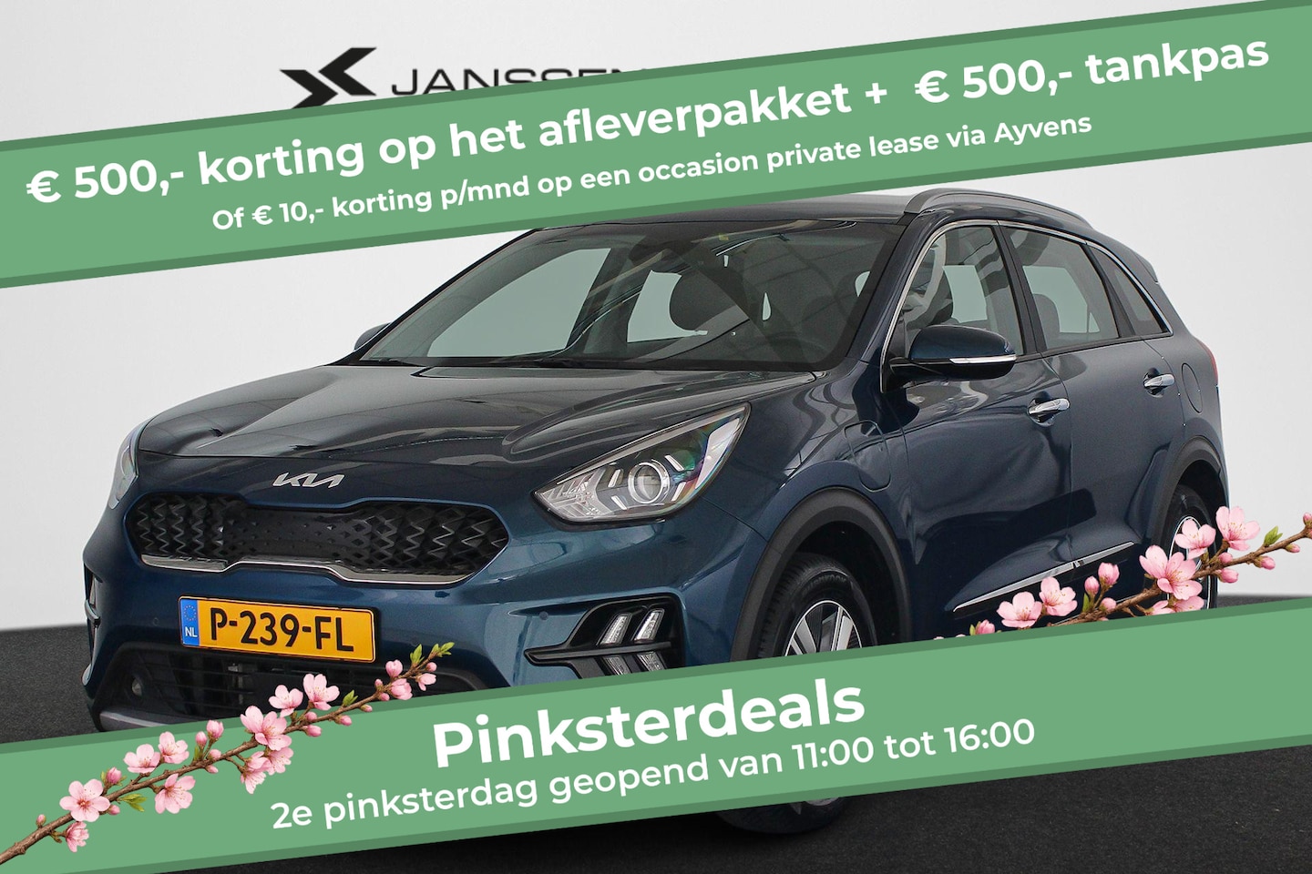 Kia Niro - 1.6 GDi PHEV DynamicLine 1e Eigenaar Apple CarPlay Achteruitrijcamera - AutoWereld.nl