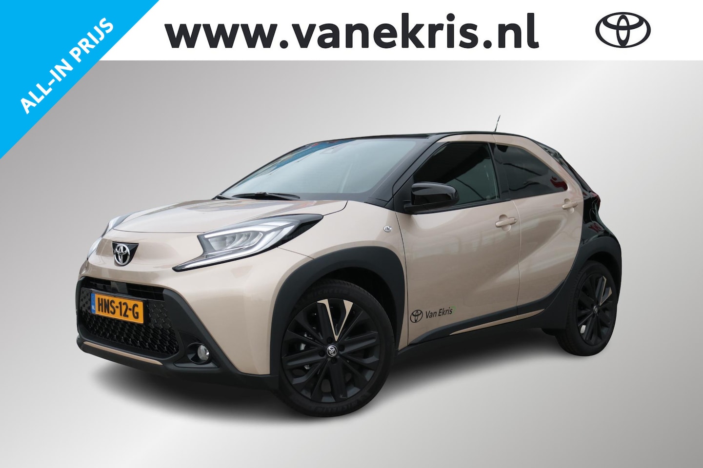 Toyota Aygo X - 1.0 VVT-i S-CVT Pulse Automaat, Apple carplay, Android auto, Snel rijden! - AutoWereld.nl