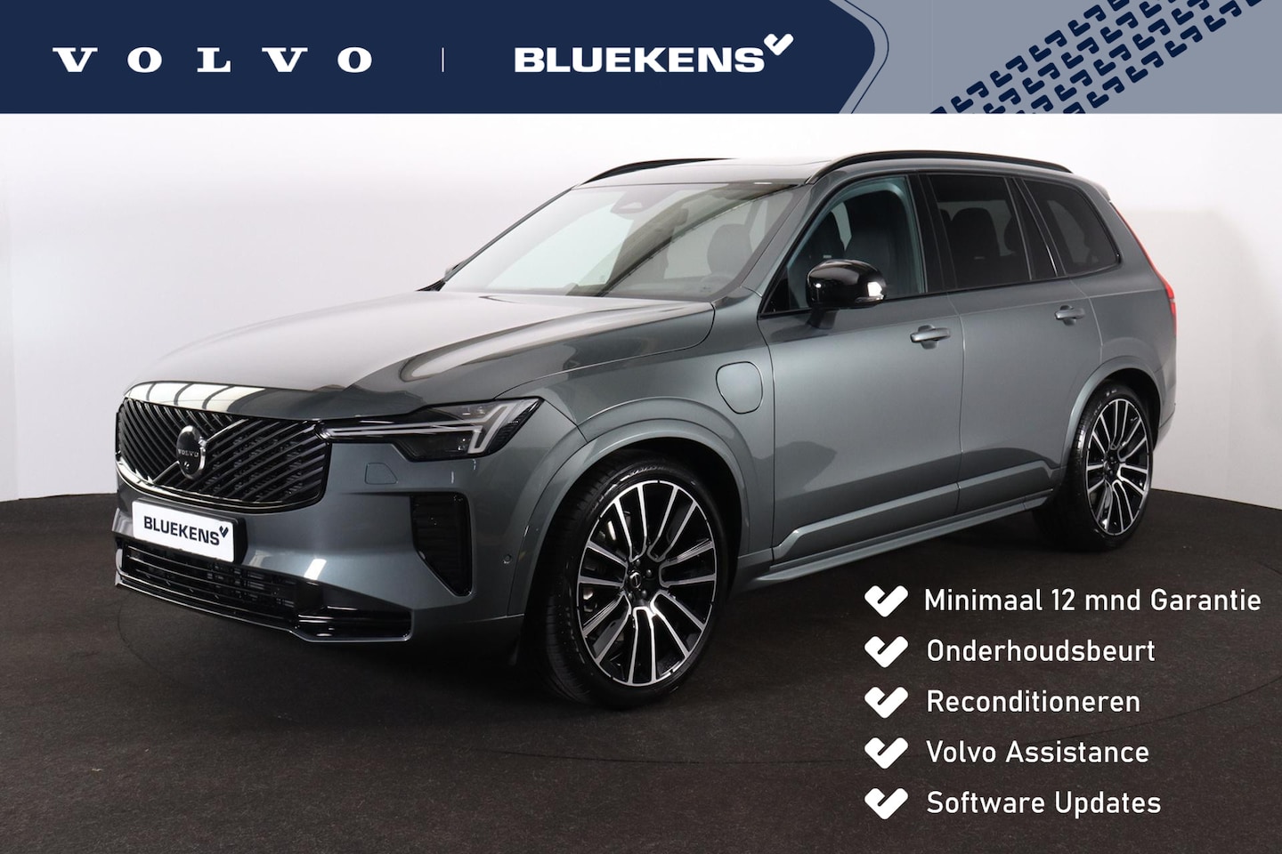 Volvo XC90 - T8 Recharge AWD Ultra Dark Exec. Ed. - Luchtvering - Panorama/schuifdak - IntelliSafe Assi - AutoWereld.nl