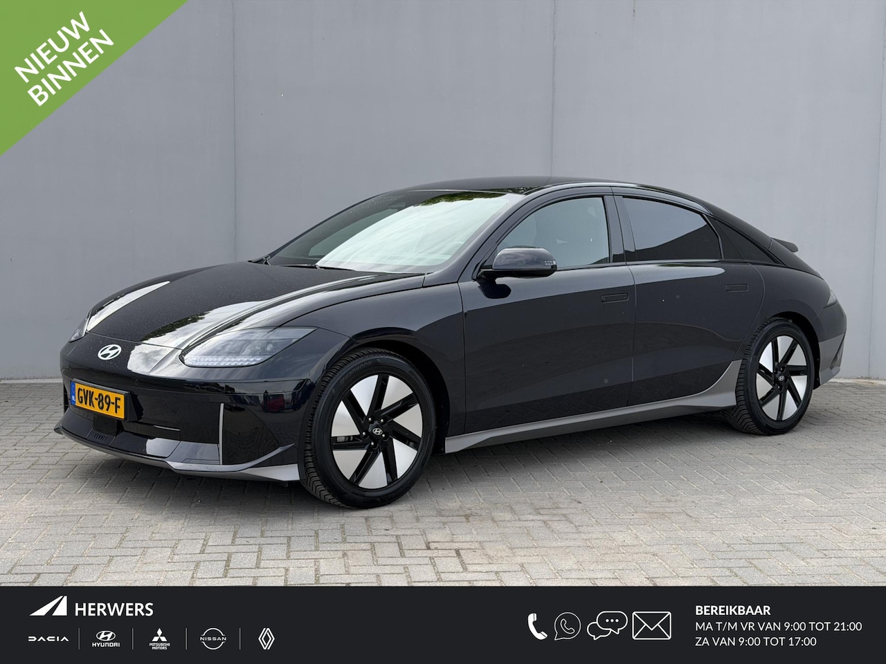 Hyundai IONIQ 6 - Connect 77.4 kWh / SOH 100% / Fabrieksgarantie tot 12-2029 / HUD / Adaptieve Cruise / Warm - AutoWereld.nl