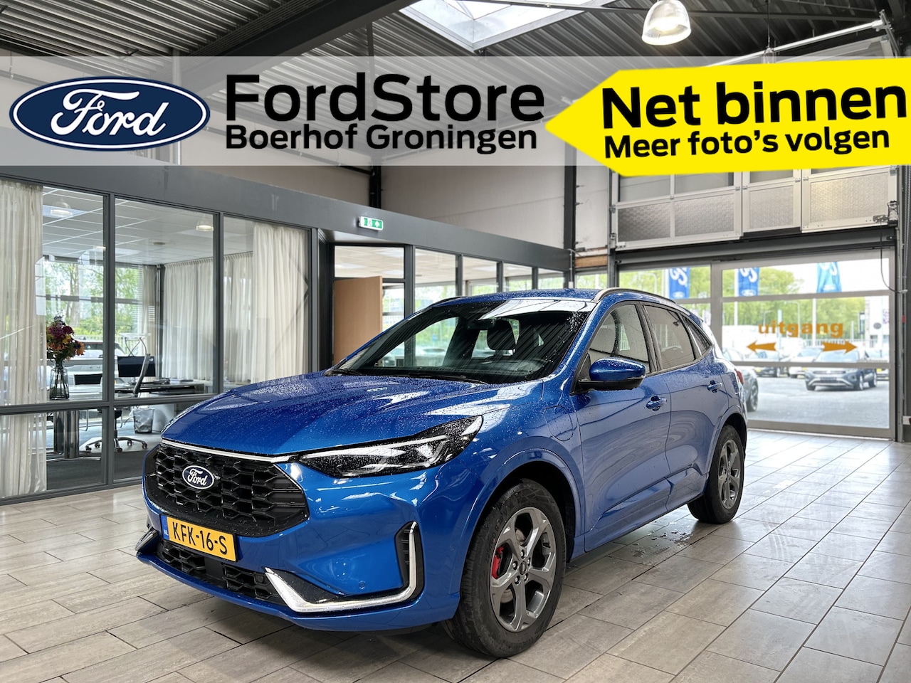Ford Kuga - 2.5 PHEV 243pk ST-Line X | Trekhaak I AGR stoelen | Matrix LED I Adapt Cruise I Winter Pac - AutoWereld.nl