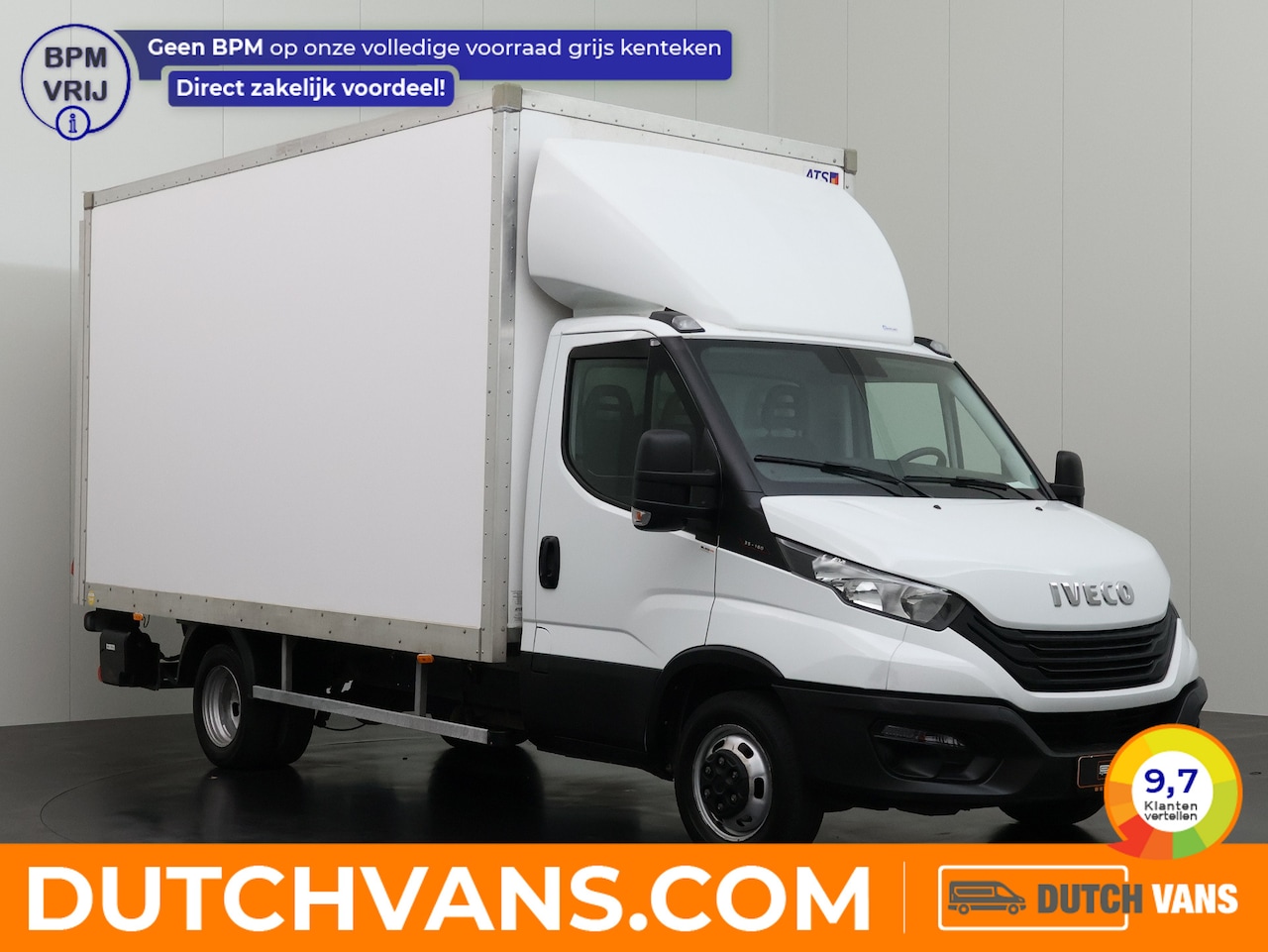 Iveco Daily - 35C16 3.0L Bakwagen+Laadklep | 2,38 Mtr Laadhoogte | Airco | Cruise | 3-Zits - AutoWereld.nl