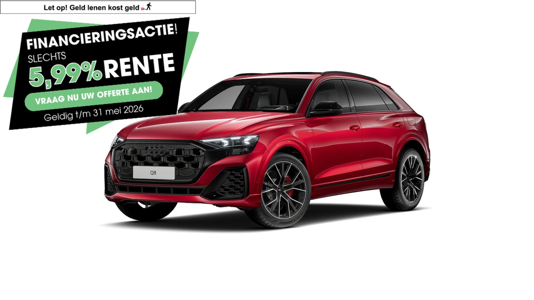 Audi Q8 - 60 TFSI e quattro Pro Line S Competition | 490 PK | SoH 97% | Trekhaak | Panoramadak | Ban - AutoWereld.nl