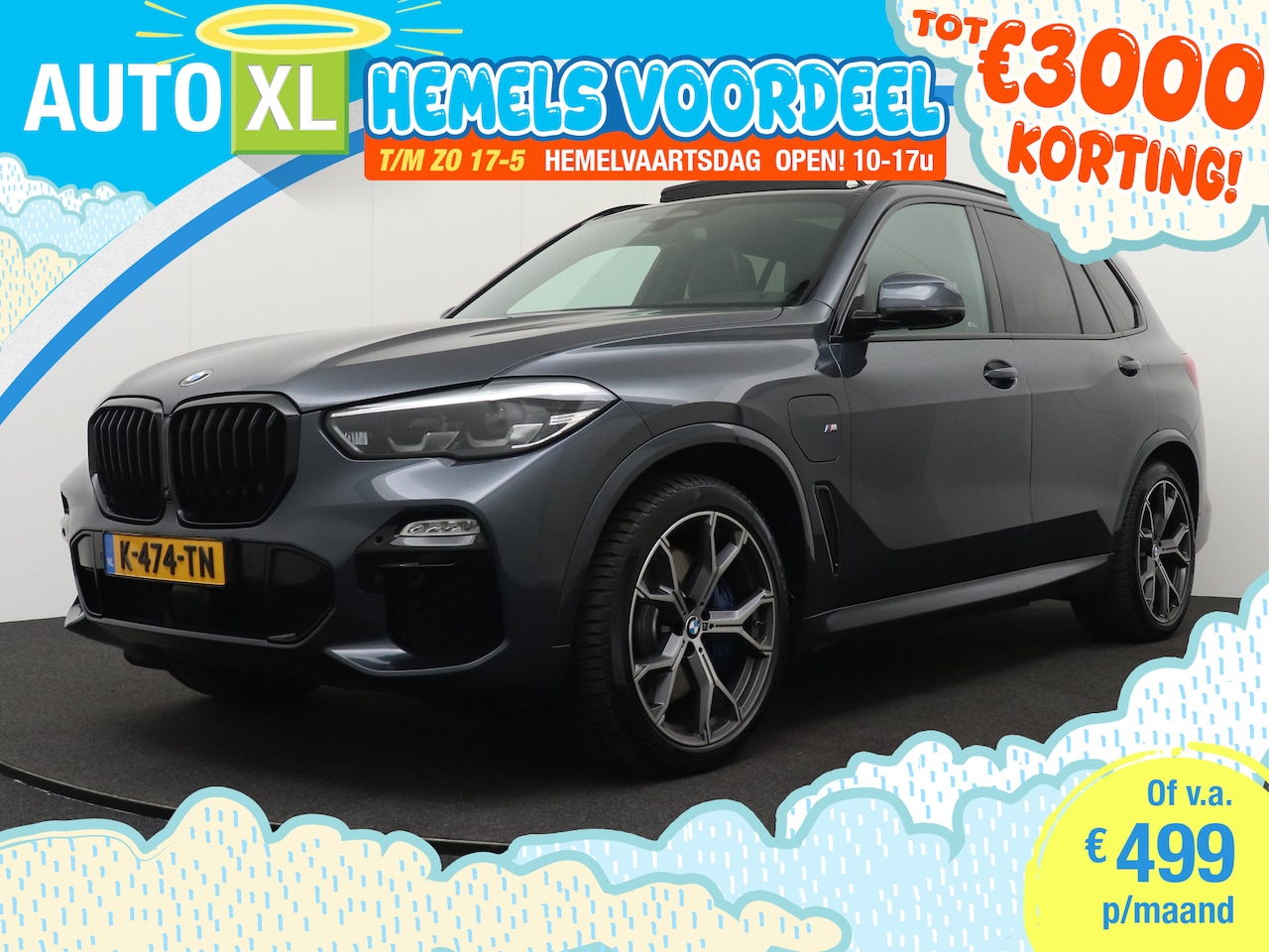 BMW X5 - xDrive45e M-Sport Pano-dak Elek.Trekhaak Adap.Cruise 21'LMV Camera - AutoWereld.nl
