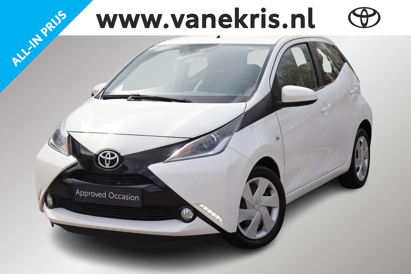 Toyota Aygo - 1.0 VVT-i x-play 1.0 VVT-i X-Play, Navi, Airco - AutoWereld.nl