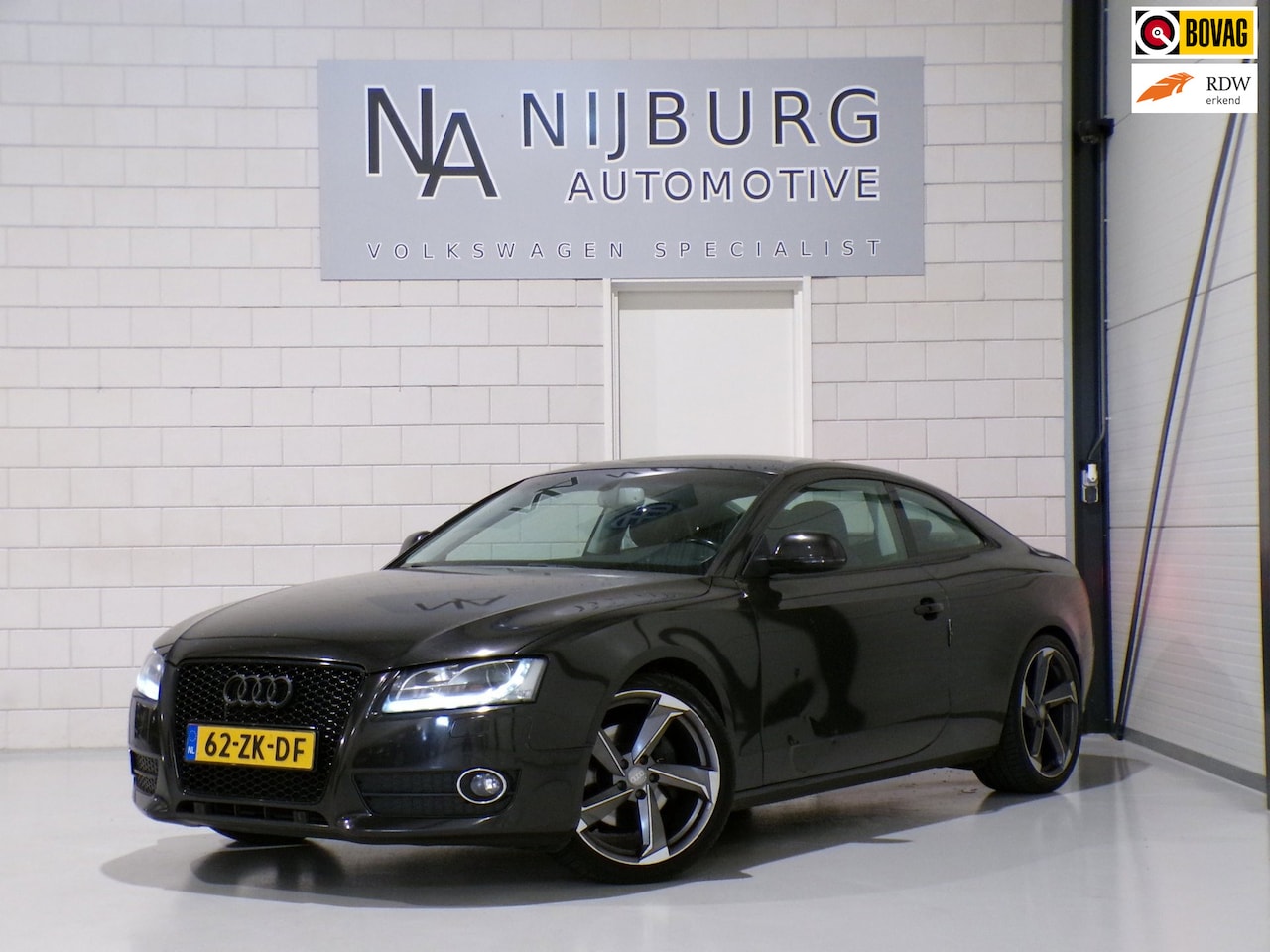 Audi A5 Coupé - 3.2 FSI Quattro S-Line "Origineel NL!" Xenon-LED Leer 19"Velgen Bluetooth Navigatie Meenee - AutoWereld.nl