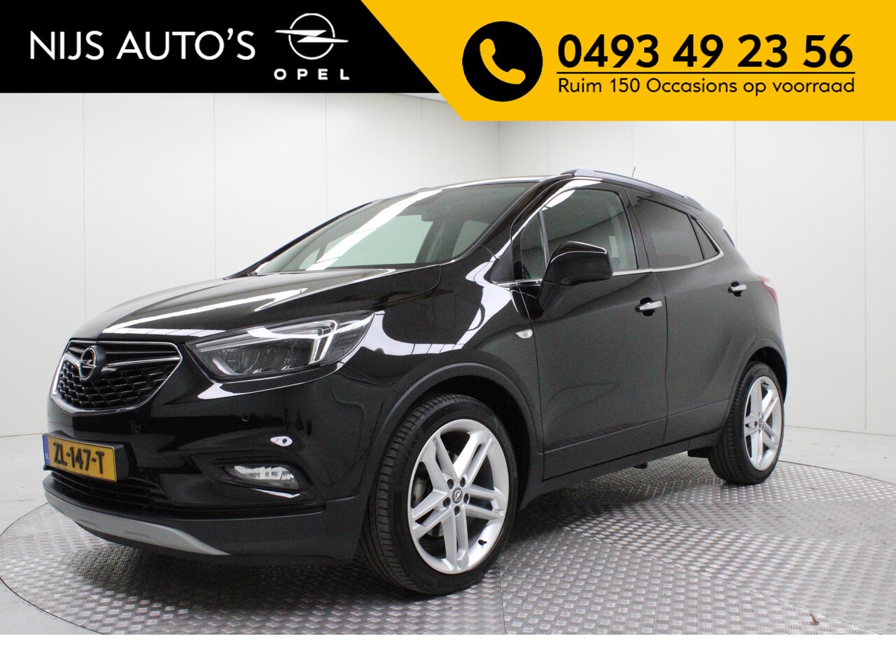 Opel Mokka X - 1.4 Turbo Innovation | automaat | afn. trekhaak | schuifkanteldak | leder | climate | pdc - AutoWereld.nl