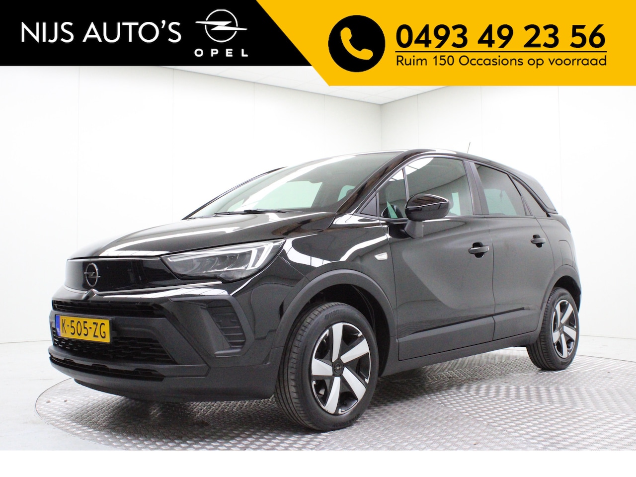Opel Crossland - 1.2 Turbo Edition | airco | navigatie fullmap | carplay | cruise control | bluetooth telef - AutoWereld.nl