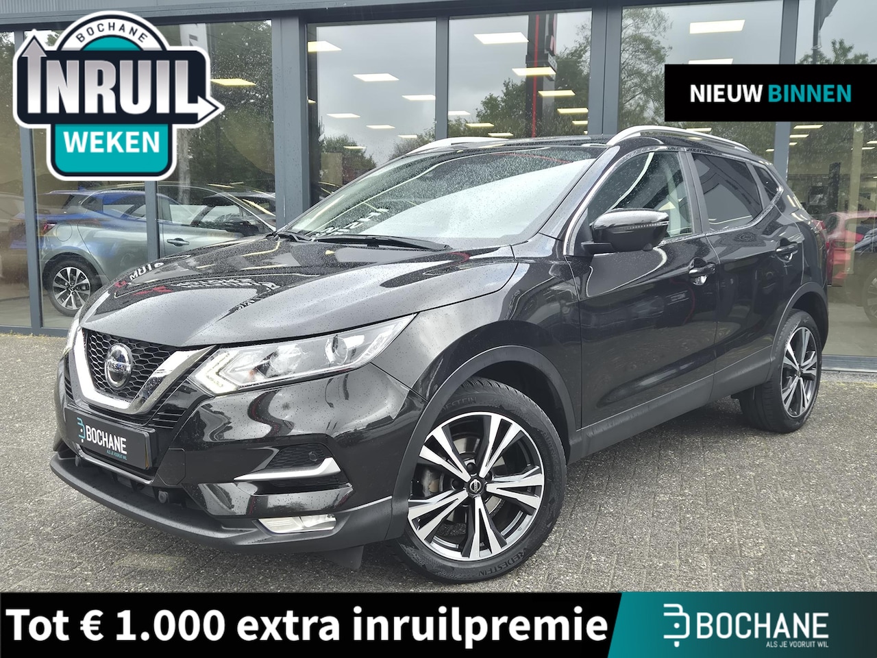 Nissan Qashqai - 1.3 DIG-T N-Motion | 18 Inch | Panoramadak | Apple Carplay & Android auto | Automaat | - AutoWereld.nl