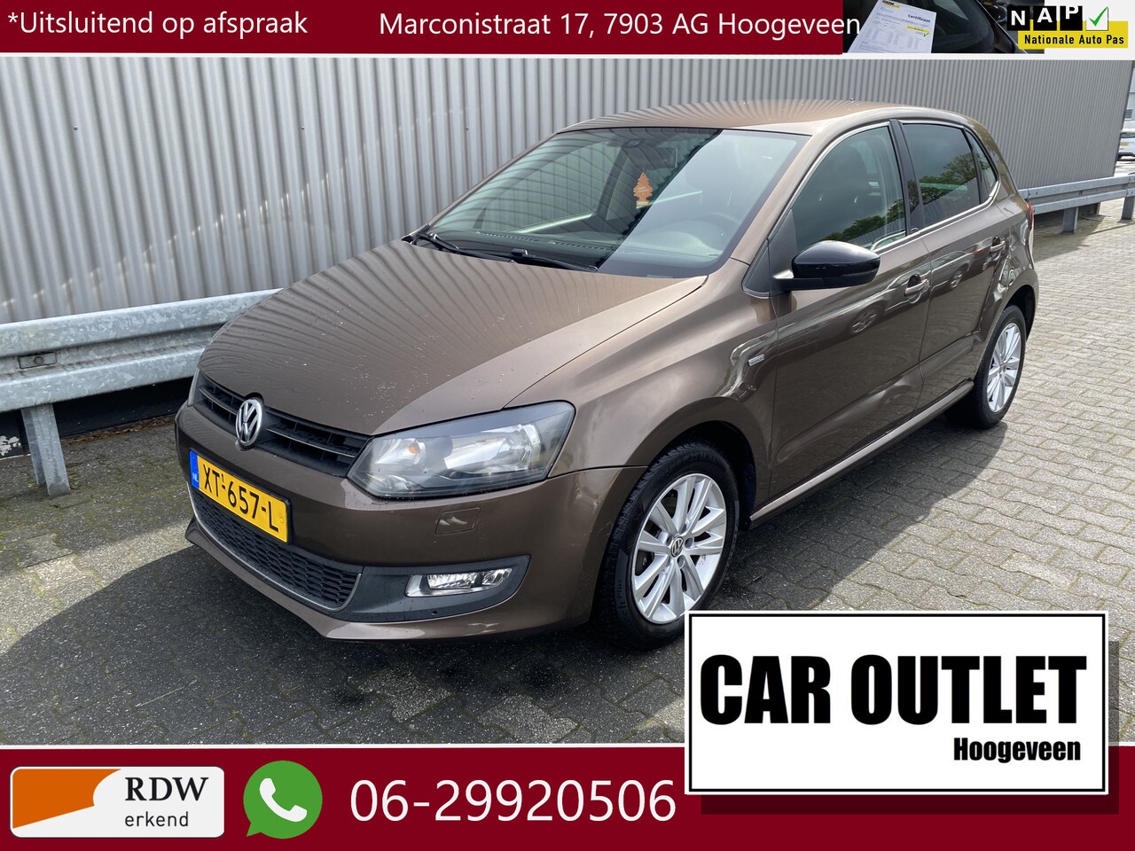 Volkswagen Polo - 1.2 TSI Comfortline 1.2 TSI Comfortline 5-Drs, A/C, CC, LM, nw. APK – Inruil Mogelijk – - AutoWereld.nl
