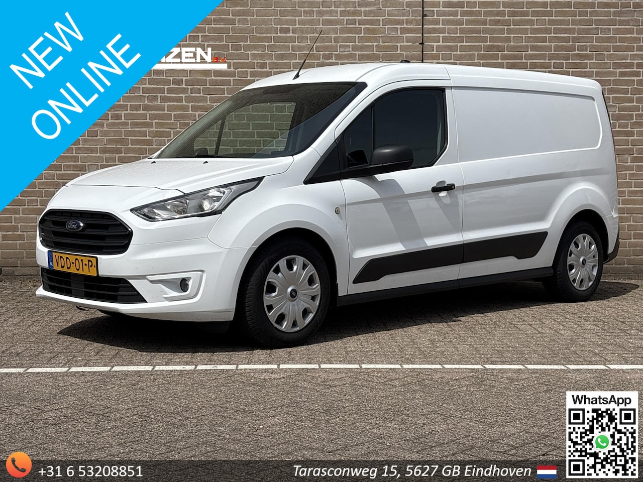Ford Transit Connect - 1.5 EcoBlue L2 Trend | € 4.450,- MARGE! | Camera | Airco | Navi | Zijschuifdeur | - AutoWereld.nl