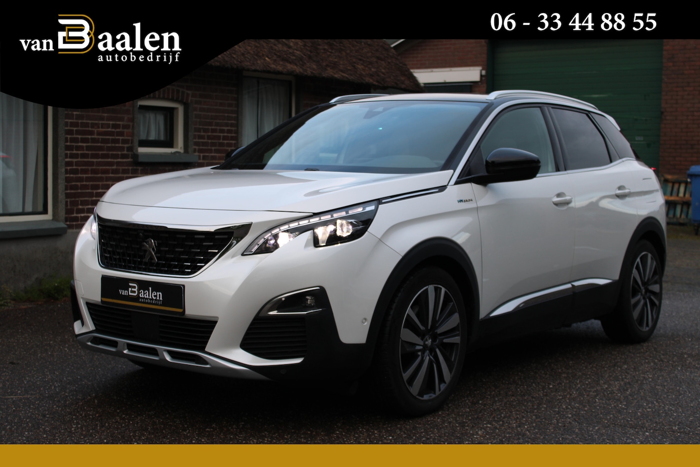 Peugeot 3008 - 1.6 HYbrid4 300 GT Avantage SOh 94,8% PHEV PANO TH LED 62000KM!! - AutoWereld.nl
