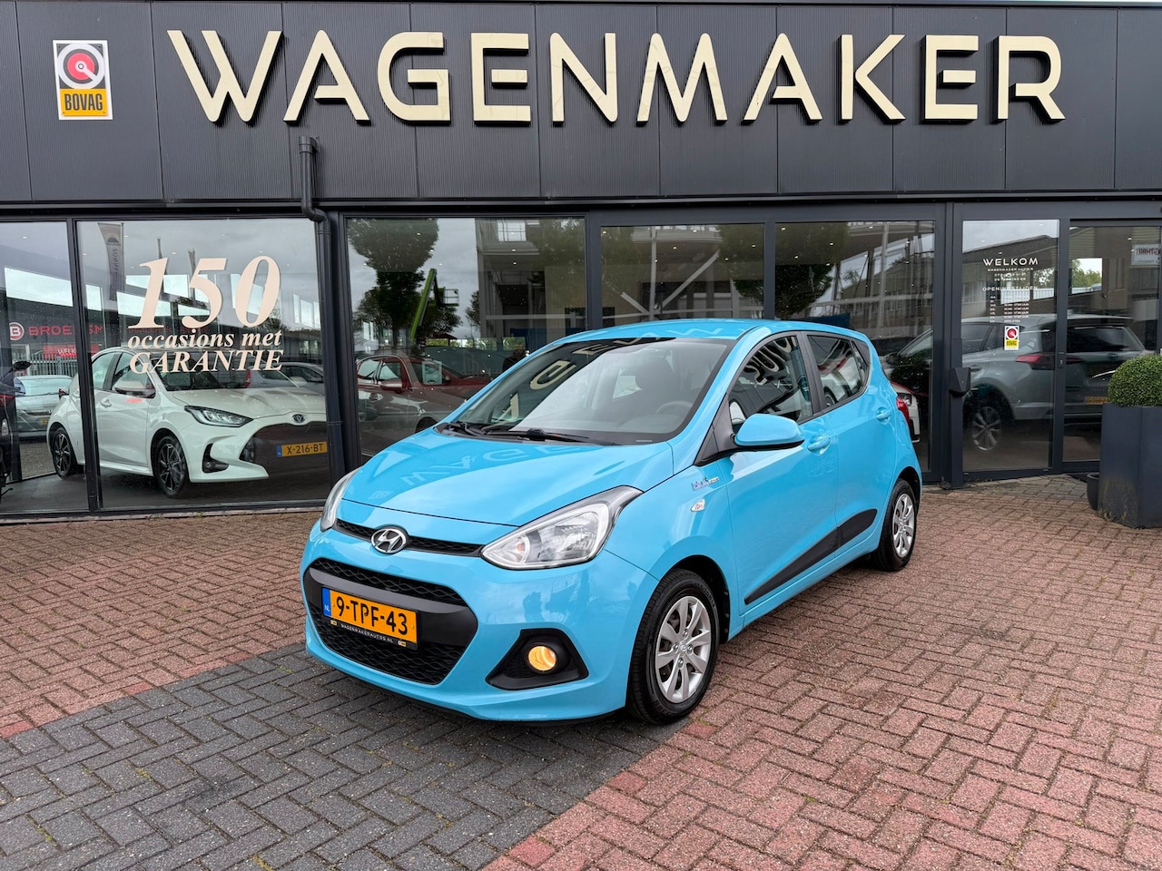 Hyundai i10 - 1.0i Go! Airco|Naviga|trekhaak met fietsendrager - AutoWereld.nl