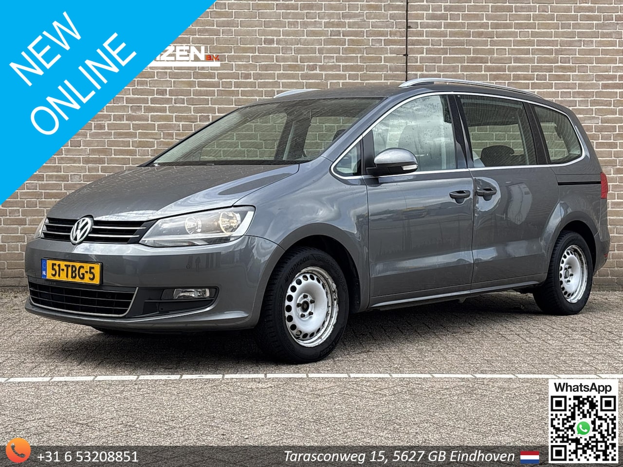 Volkswagen Sharan - 2.0 TDI Comfortline 7p. | Climate | Navi | PDC | - AutoWereld.nl