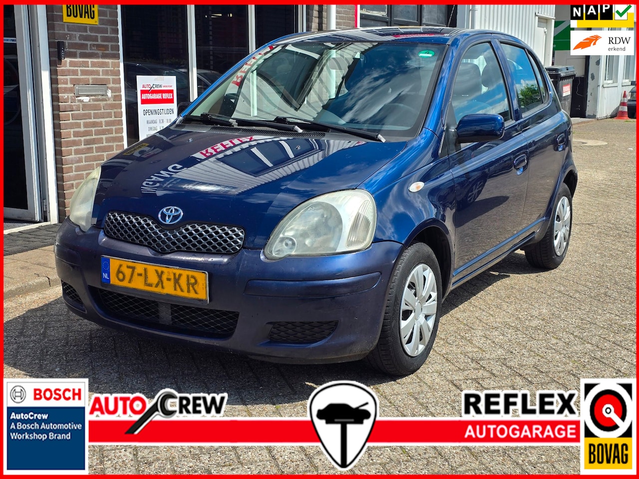Toyota Yaris - 1.0 VVT-i Sol MMT AUTOMAAT|ELEKTR. RAMEN|STUURBEKR. - AutoWereld.nl