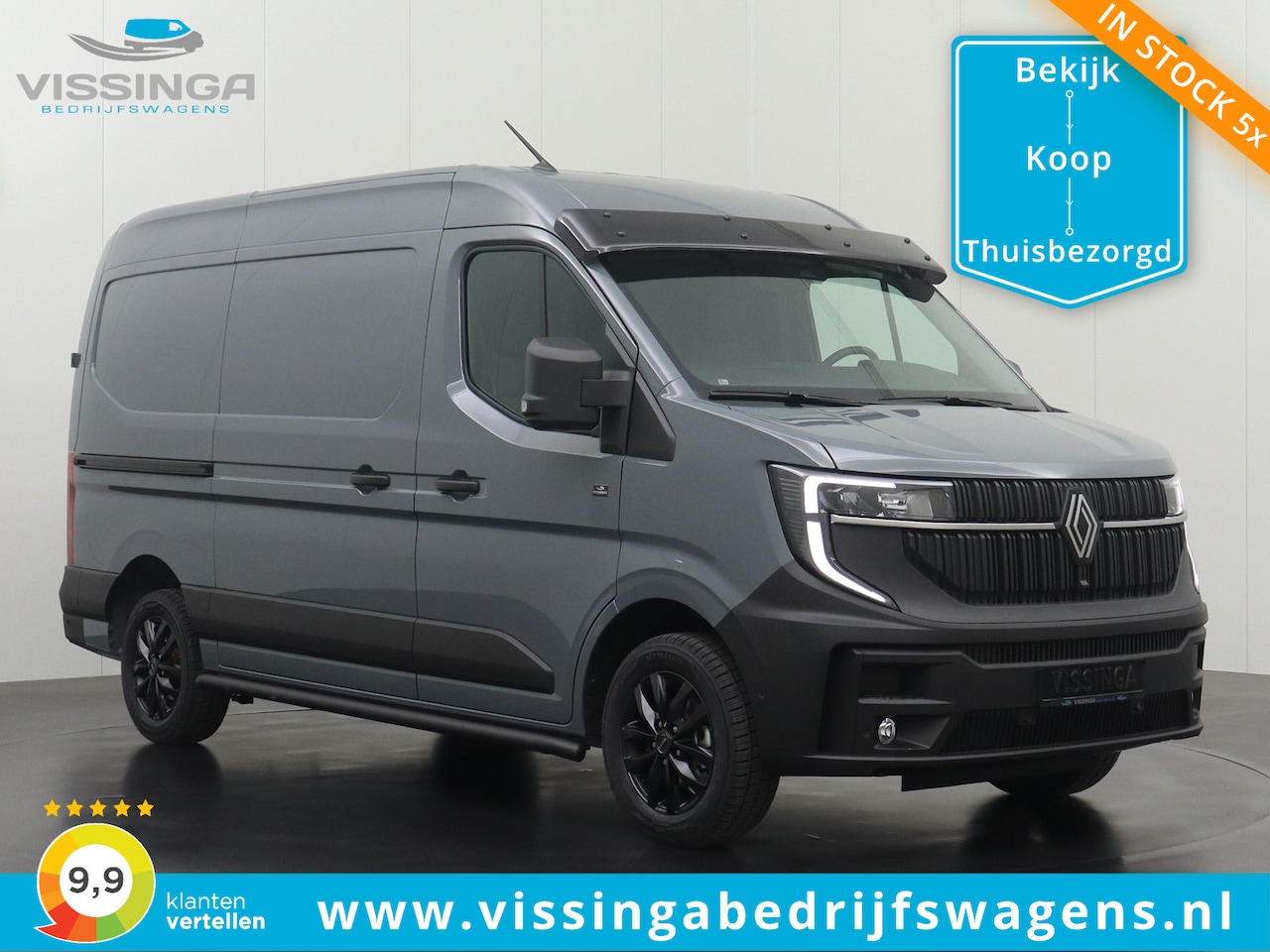 Renault Master - L2H2 170 pk Extra luxe G-Edition (grijs) - AutoWereld.nl