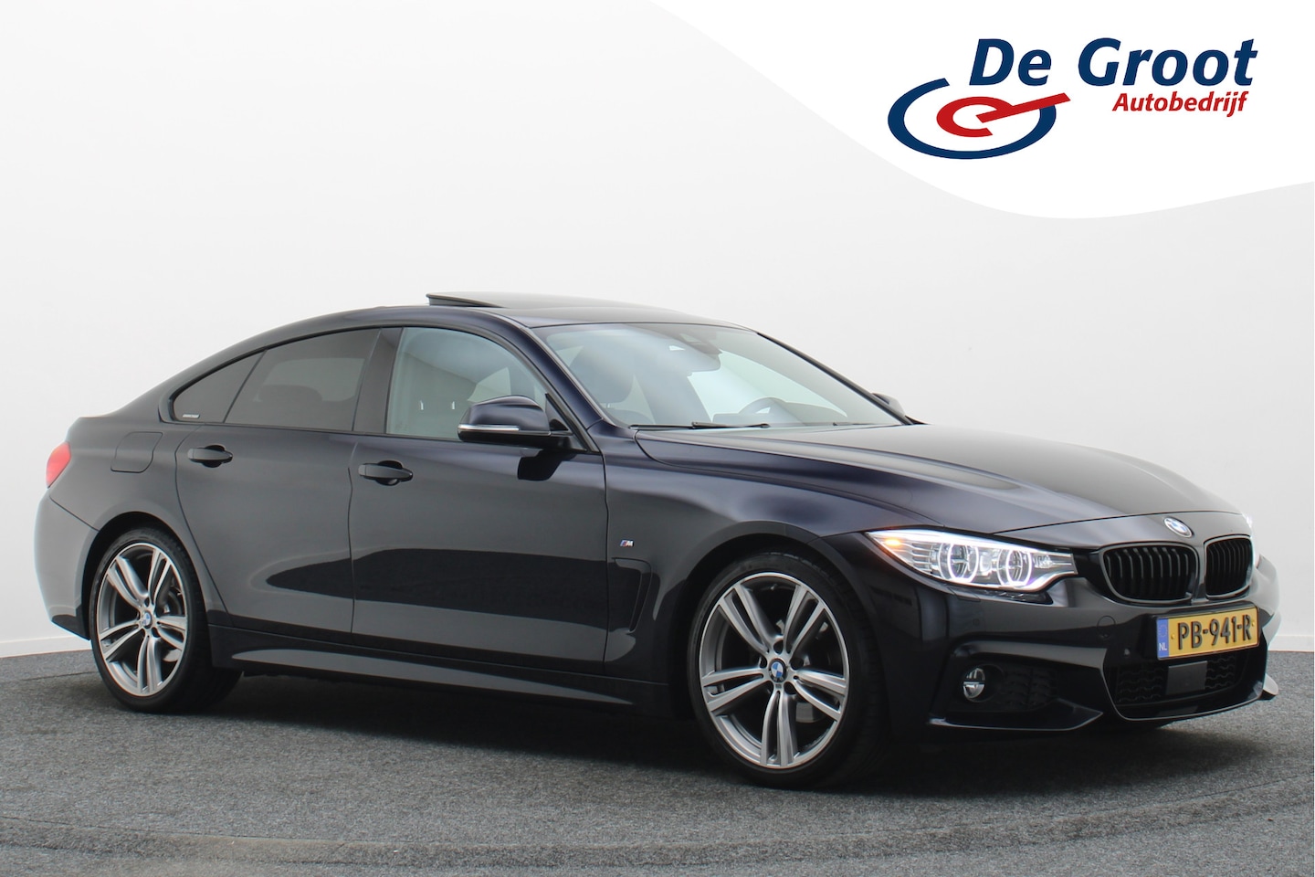 BMW 4-serie Gran Coupé - 420i High Executive M-pakket Leer, Schuifdak, Camera, Head-Up, Af. Trekhaak, 19" - AutoWereld.nl