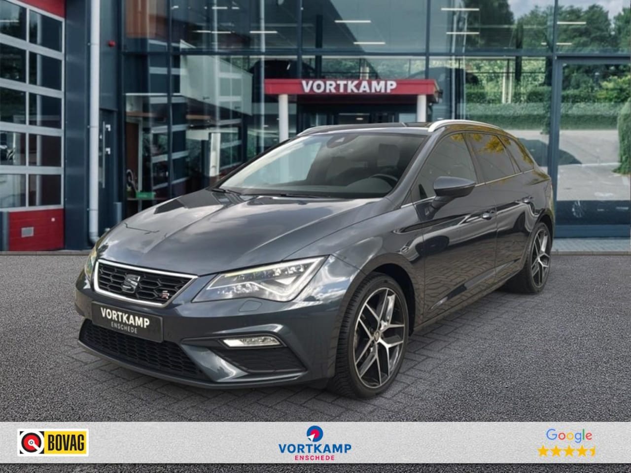 SEAT Leon - 1.0 TSI FR ALCANTARA-LEDER/PDC/CRUISE/STOELVERW/BEATS/NAVI/CARPLAY - AutoWereld.nl