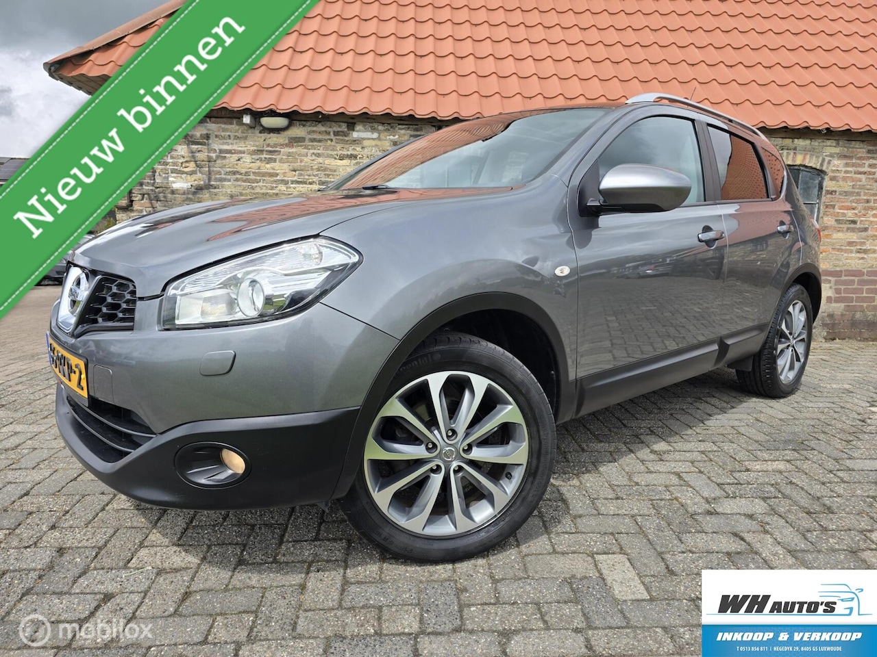 Nissan Qashqai - 2.0 Tekna 4WD Leder, Xenon, navi, pano - AutoWereld.nl