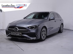 Mercedes-Benz C-klasse Estate - 180 AMG Line NAP 1e eigen. ACC digi-dashboard electr bediende stoelen met memo 360 camera