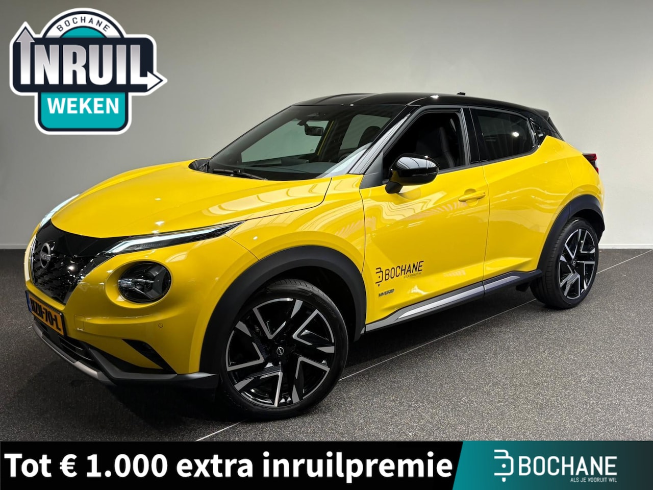 Nissan Juke - 1.6 Hybrid N-Design | Automaat | Achteruitrijcamera | Navigatie | Climate Control | - AutoWereld.nl