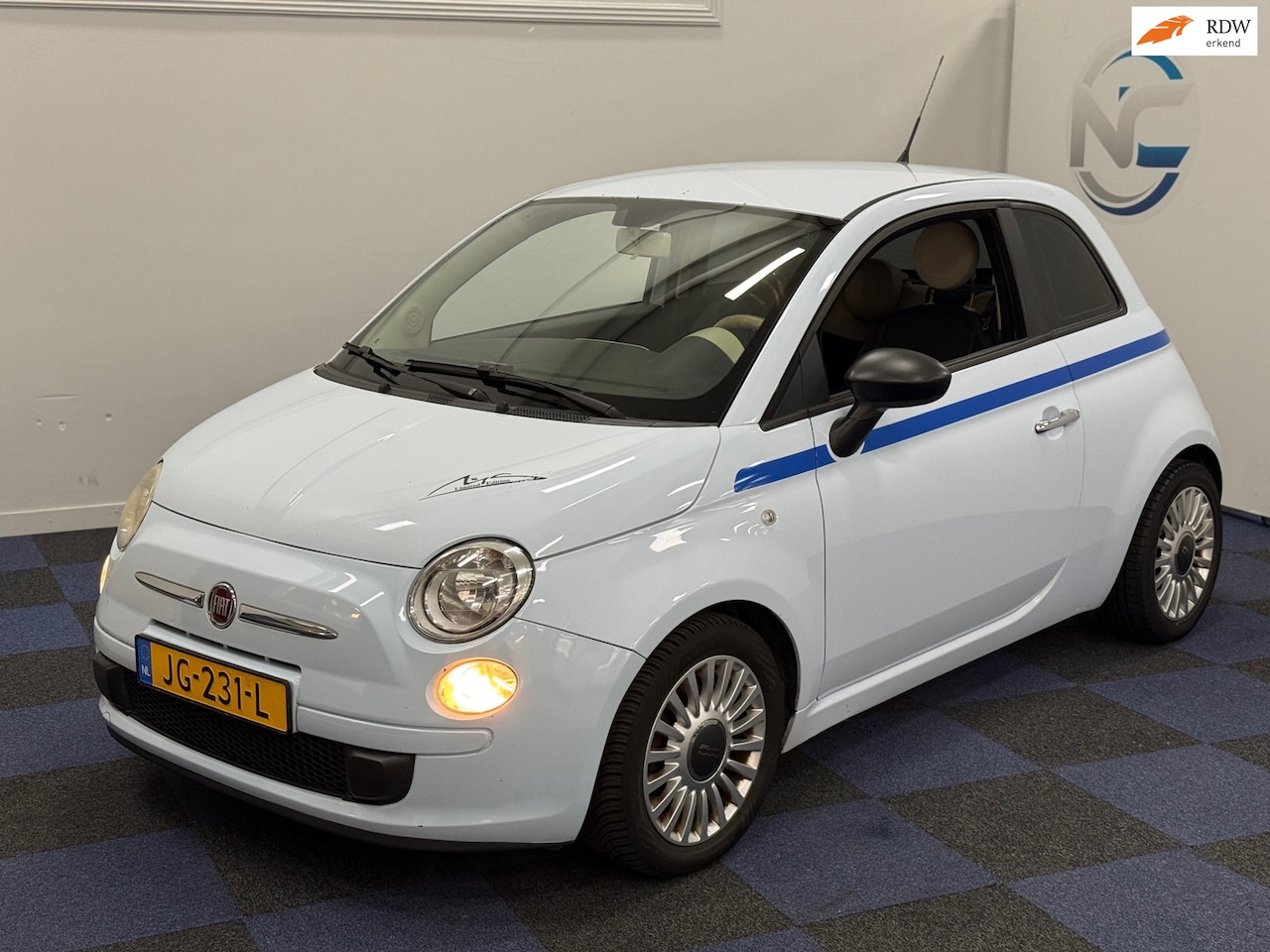 Fiat 500 - 1.4-16V Pop / AIRCO / MOOIE UITVOERING / NIEUWE APK - AutoWereld.nl