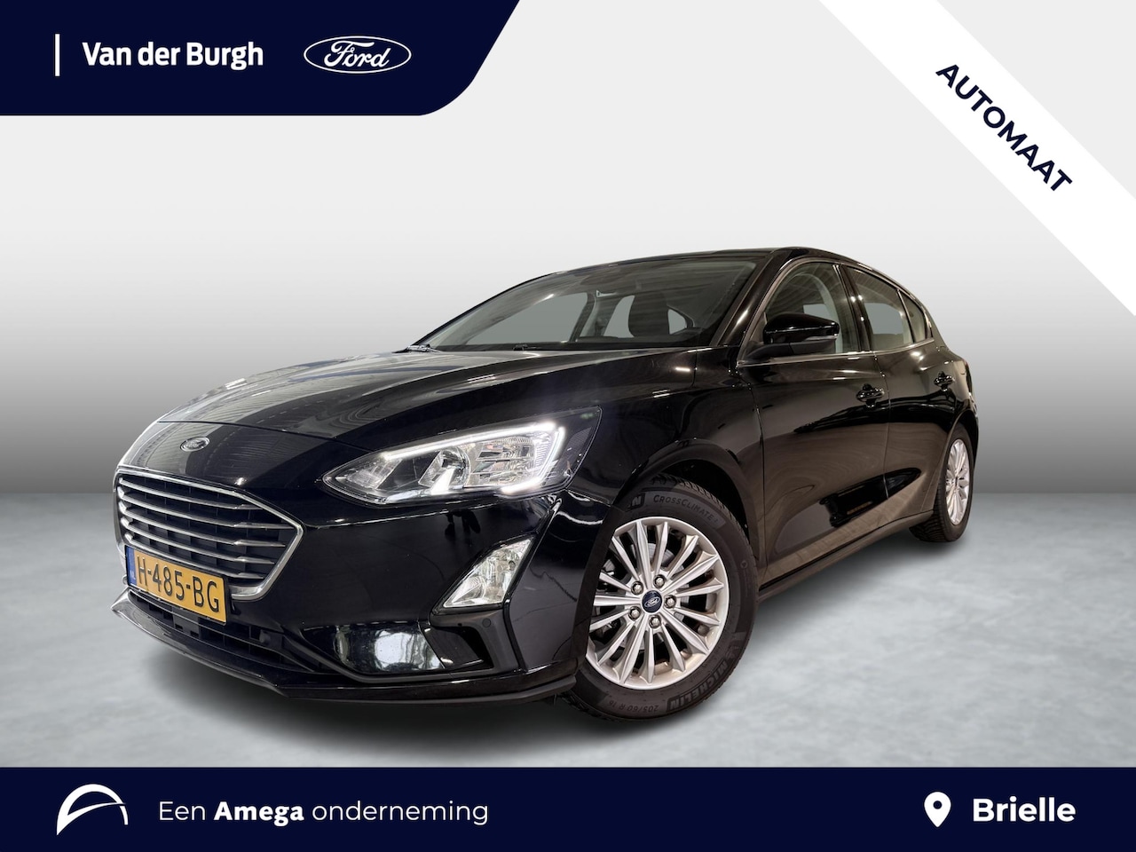 Ford Focus - 5-deurs Titanium BNS 1.0 ECOboost 125pk AUTOMAAT automaat - NL-auto - eerste eigenaar - AutoWereld.nl