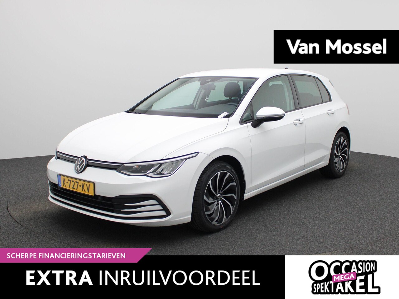 Volkswagen Golf - 1.0 TSI Golf | APPLE CARPLAY - ANDROID AUTO | CLIMATE CONTROL | LIMITER | PARKEERSENSOREN - AutoWereld.nl